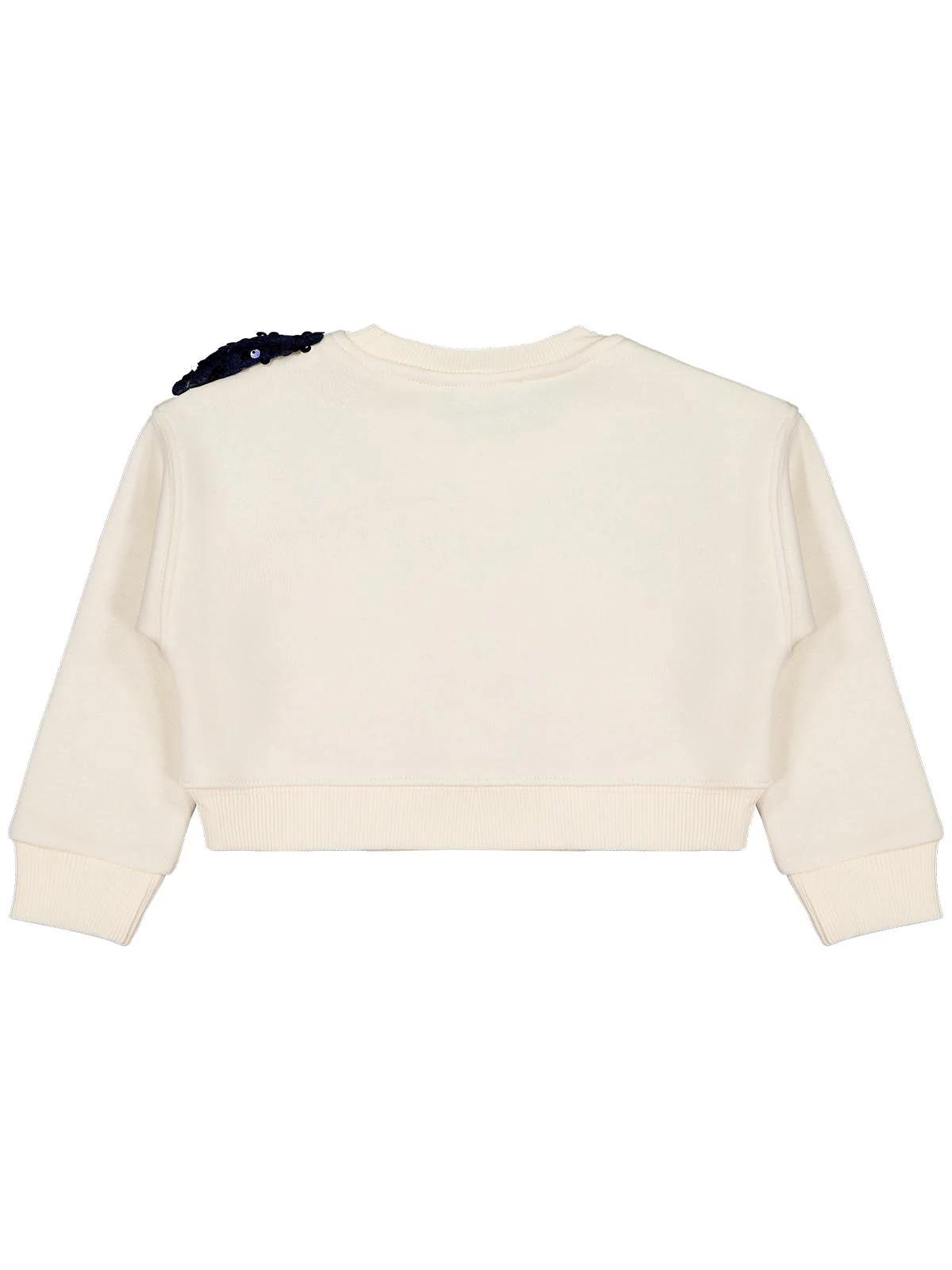 Civil Girls Pullu Fiyonklu 2-5 Yaş Sweatshirt - Ekru - Image 5
