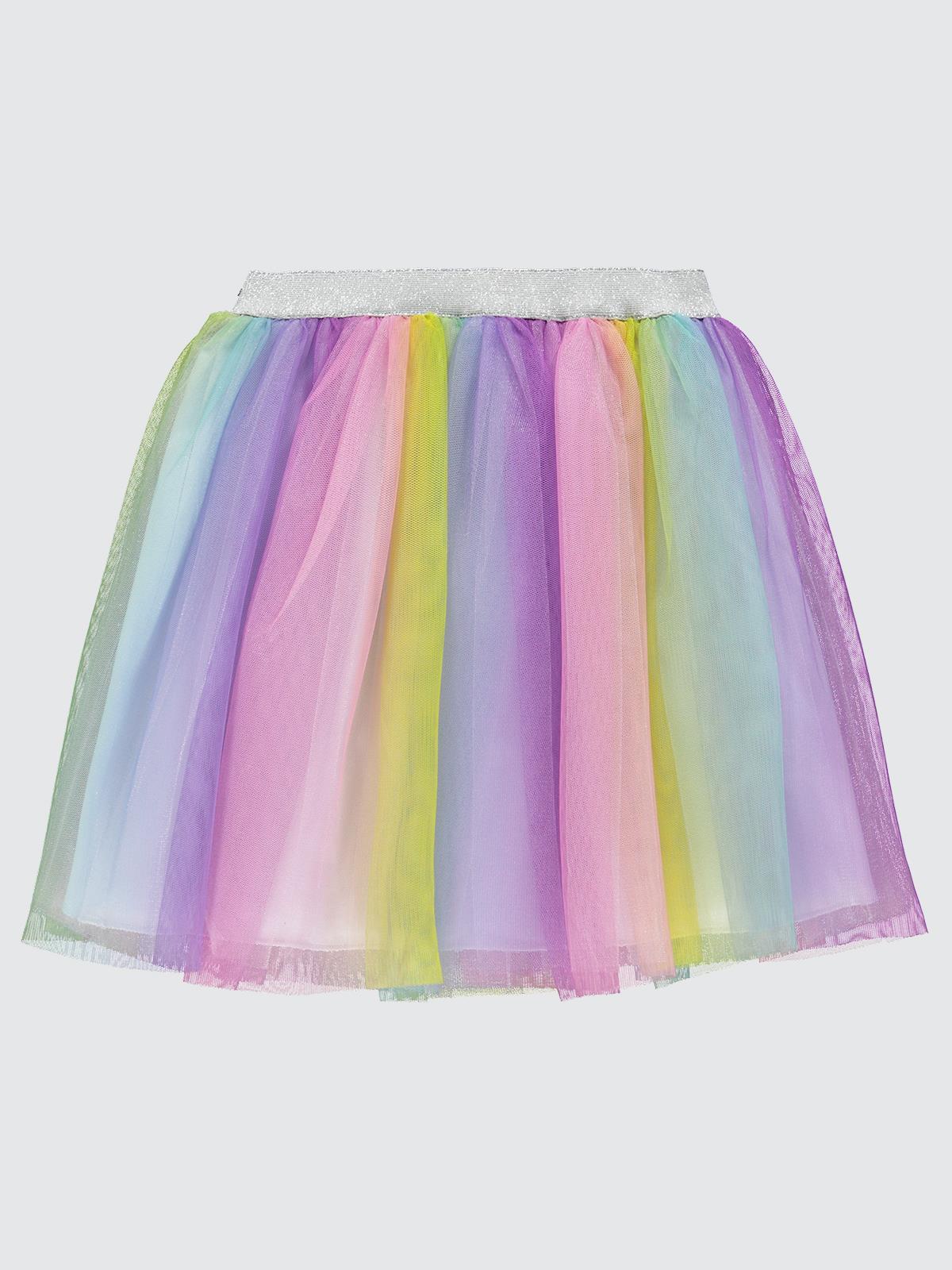 Civil Girls Renkli Tüllü 4-9 Yaş Etek - Pembe - Image 2