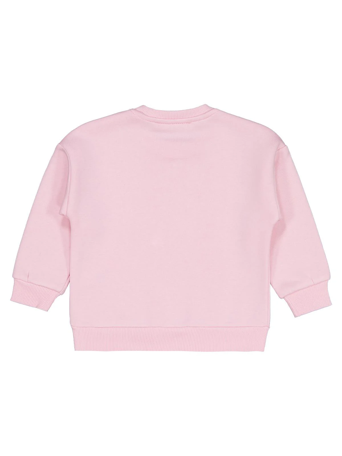 Civil Girls Serpme Taş Baskılı 2-5 Yaş Sweatshirt - Pudra - Image 2