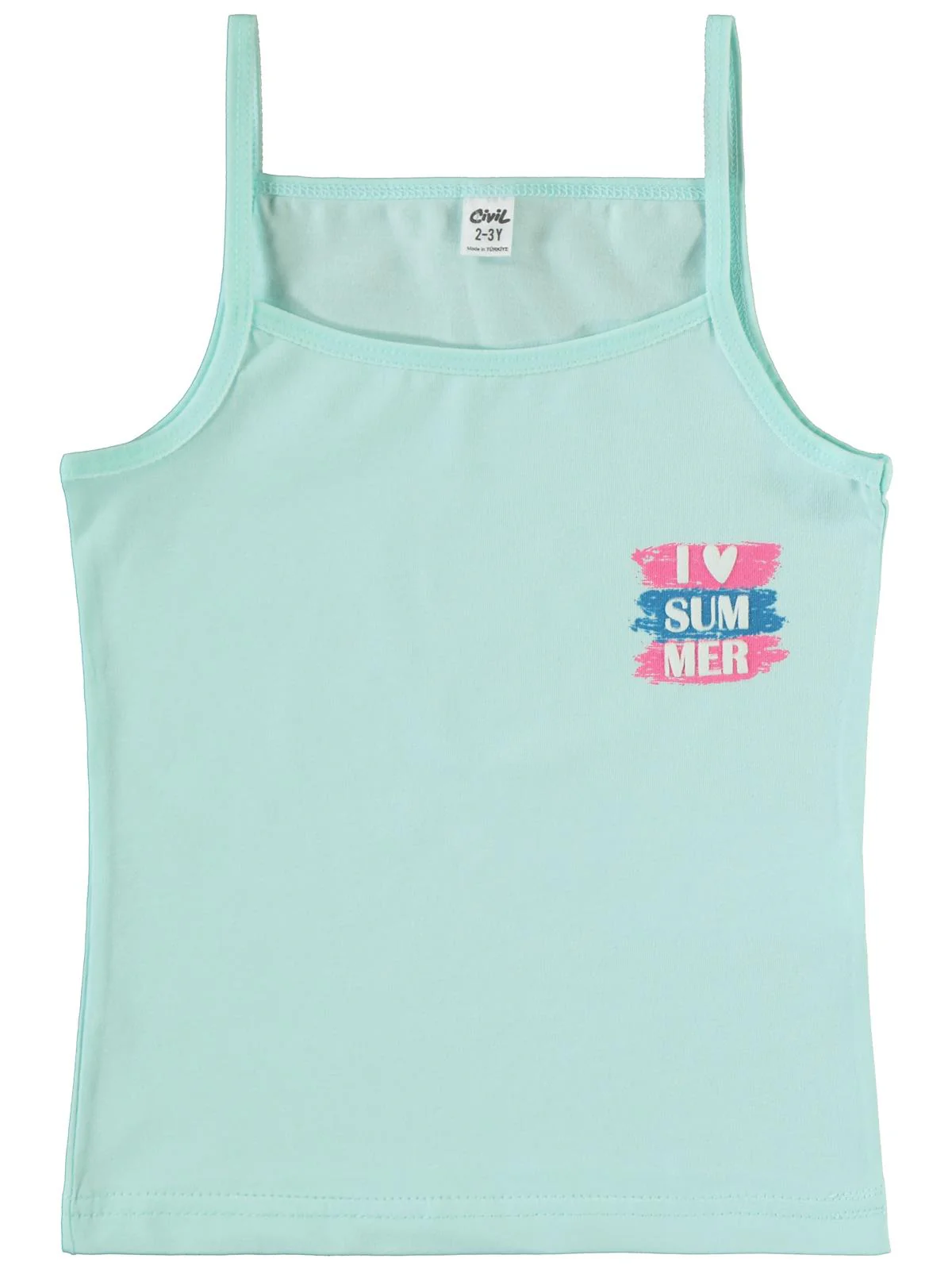 Civil Girls Summer 2-10 Yaş 2'li Atlet Set - Image 6
