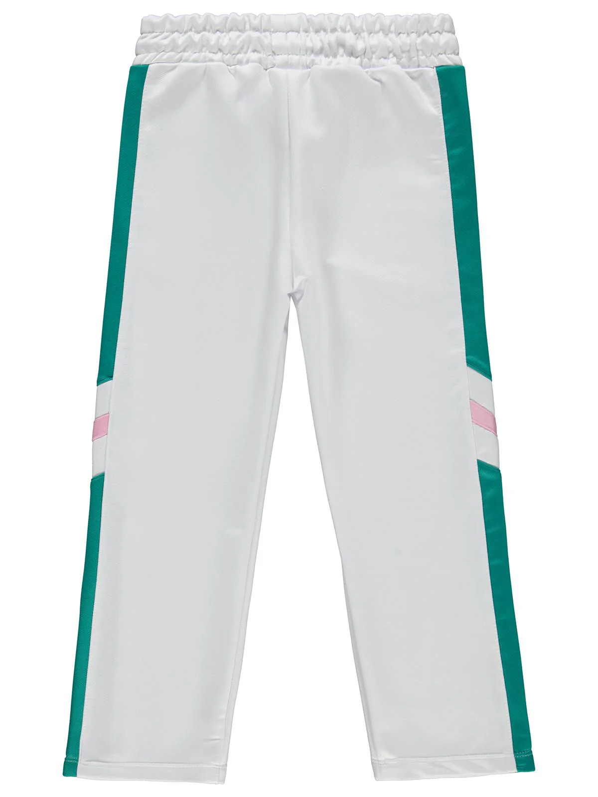 Civil Girls Tenis Baskılı 10-13 Yaş Eşofman Altı - Beyaz - Image 2