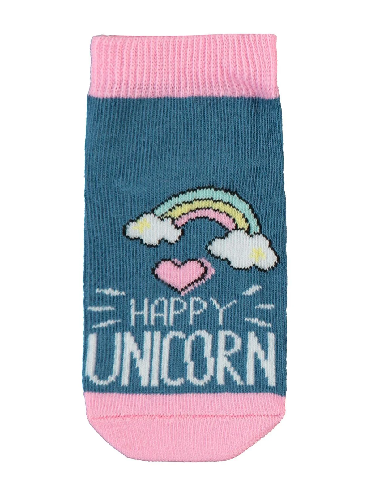 Civil Girls Unicorn 3'lü 2-12 Yaş Kız Patik Çorap - Image 5