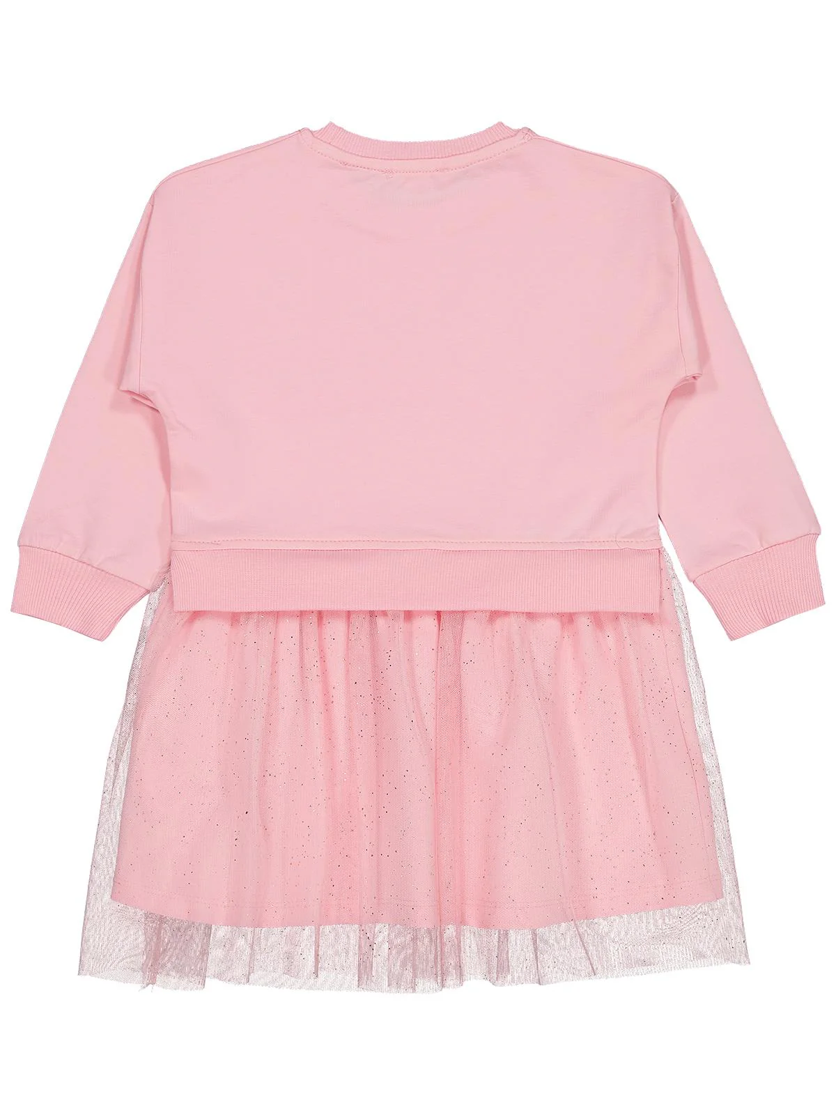 Civil Girls Unicorn Baskılı 2-5 Yaş Elbise - Pembe - Image 2