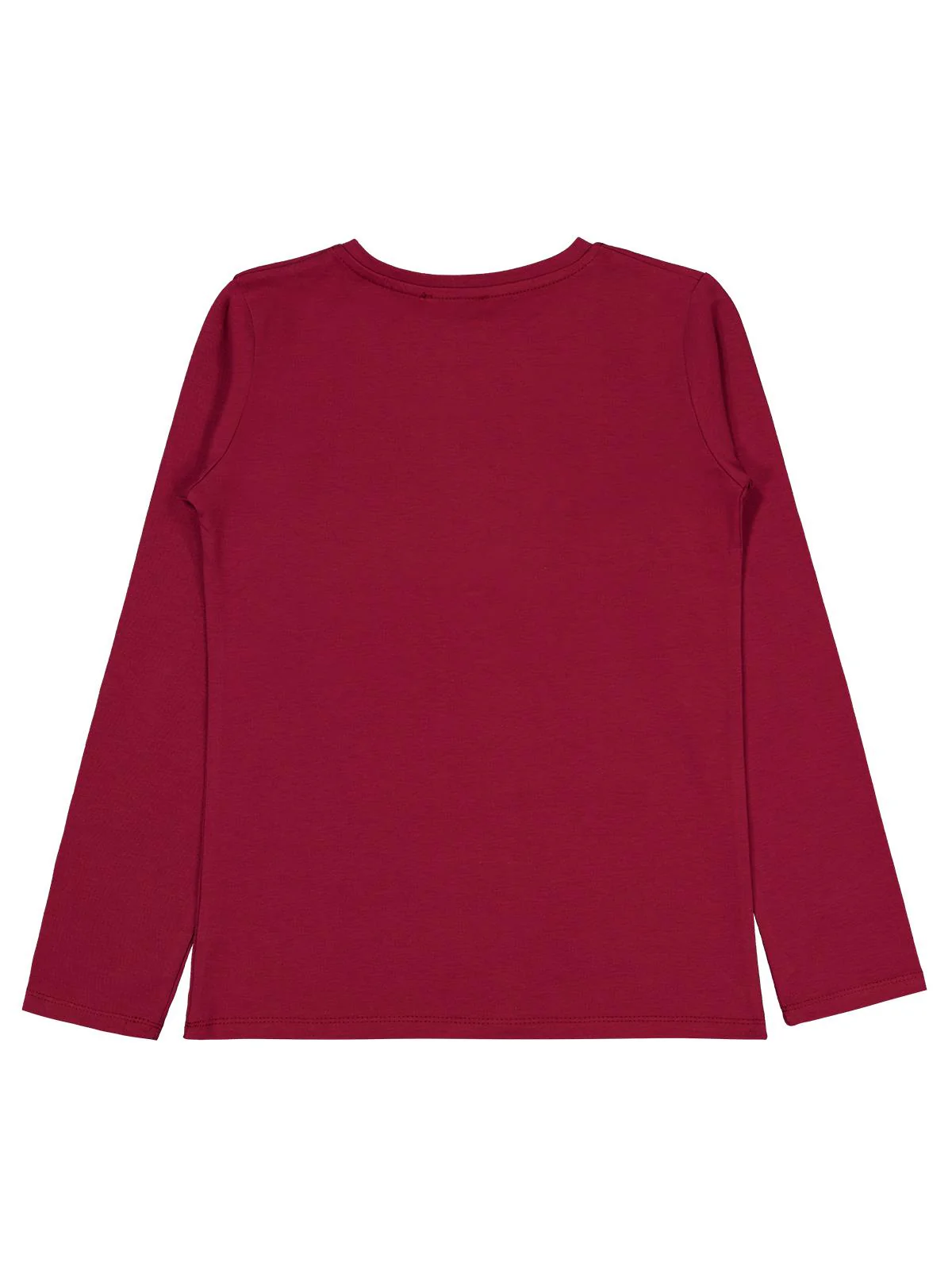 Civil Girls Wonderful Baskılı 10-13 Yaş Sweatshirt - Bordo - Image 2