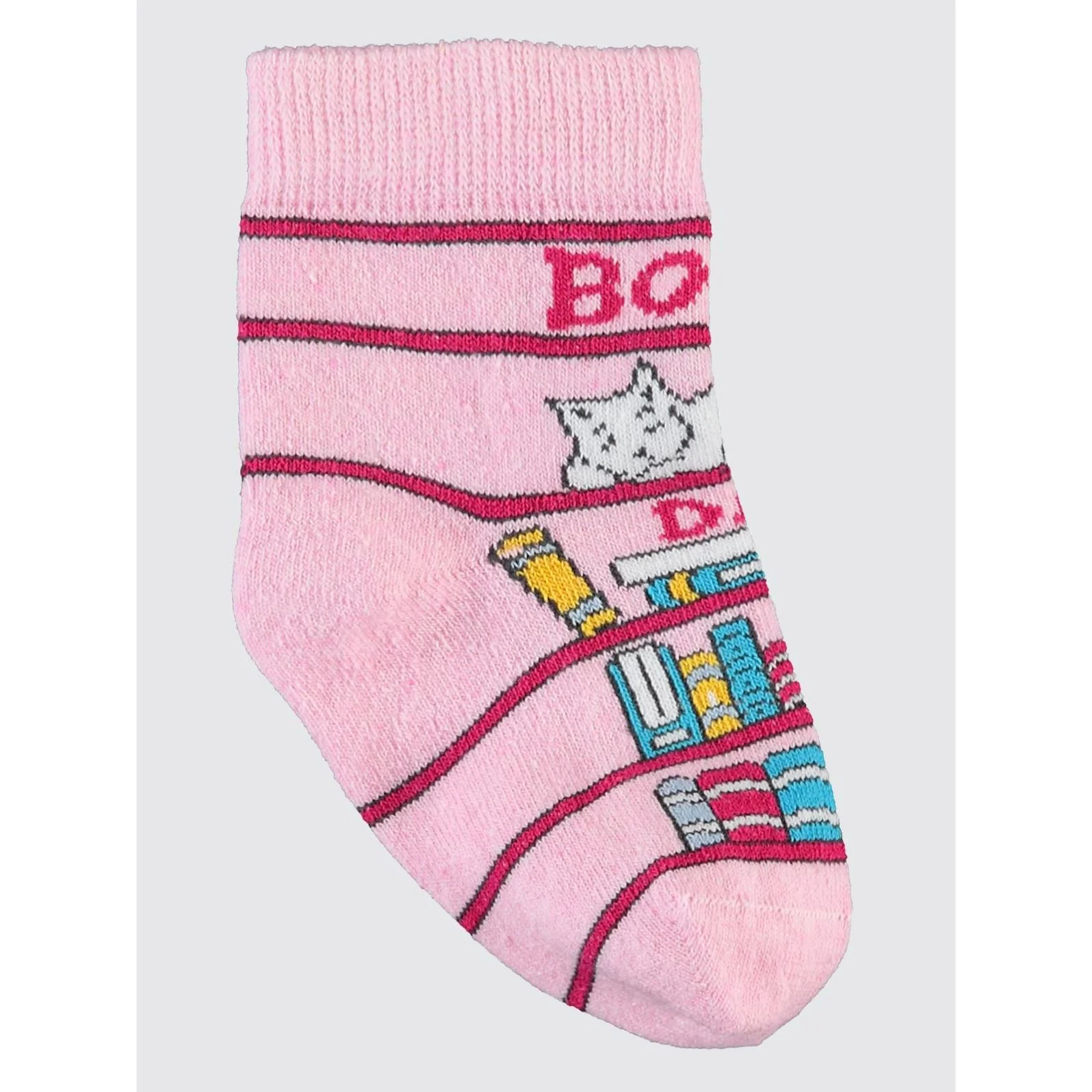 Civil Socks  Back To School 3'lü 2-12 Yaş Kız Soket Çorap - Image 34