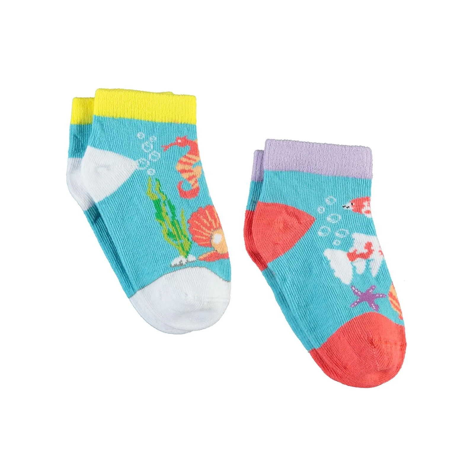 Civil Socks Fish 2'li 3-11 Yaş Kız Patik Çorap - Image 13