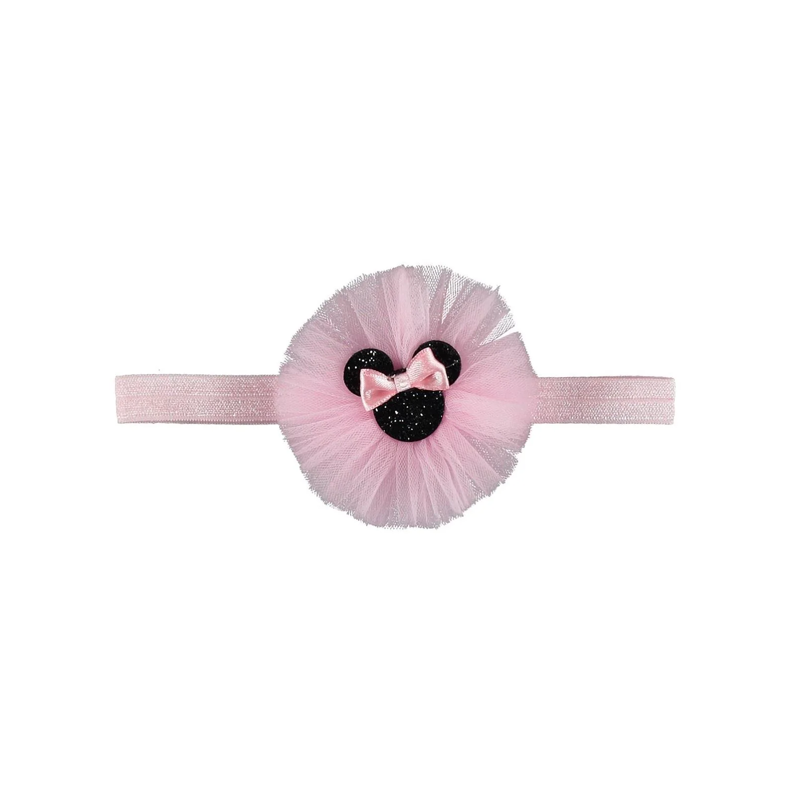 Civil Tüllü Saç Bandana - Pembe - Image 3