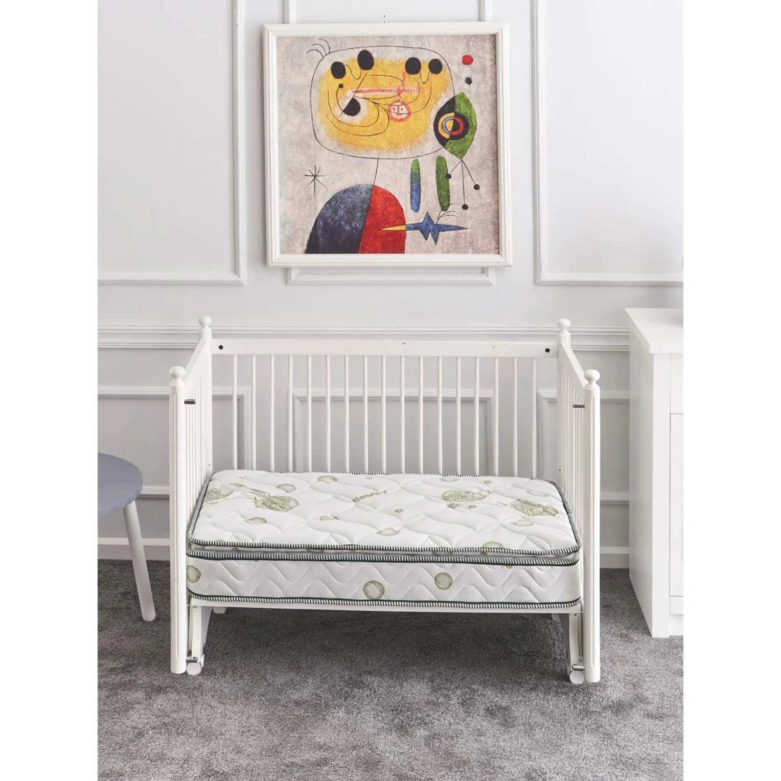 Keremce Deluxe Gold Bambu 60x120 Lüks Pedli Yaylı Yatak - Image 17