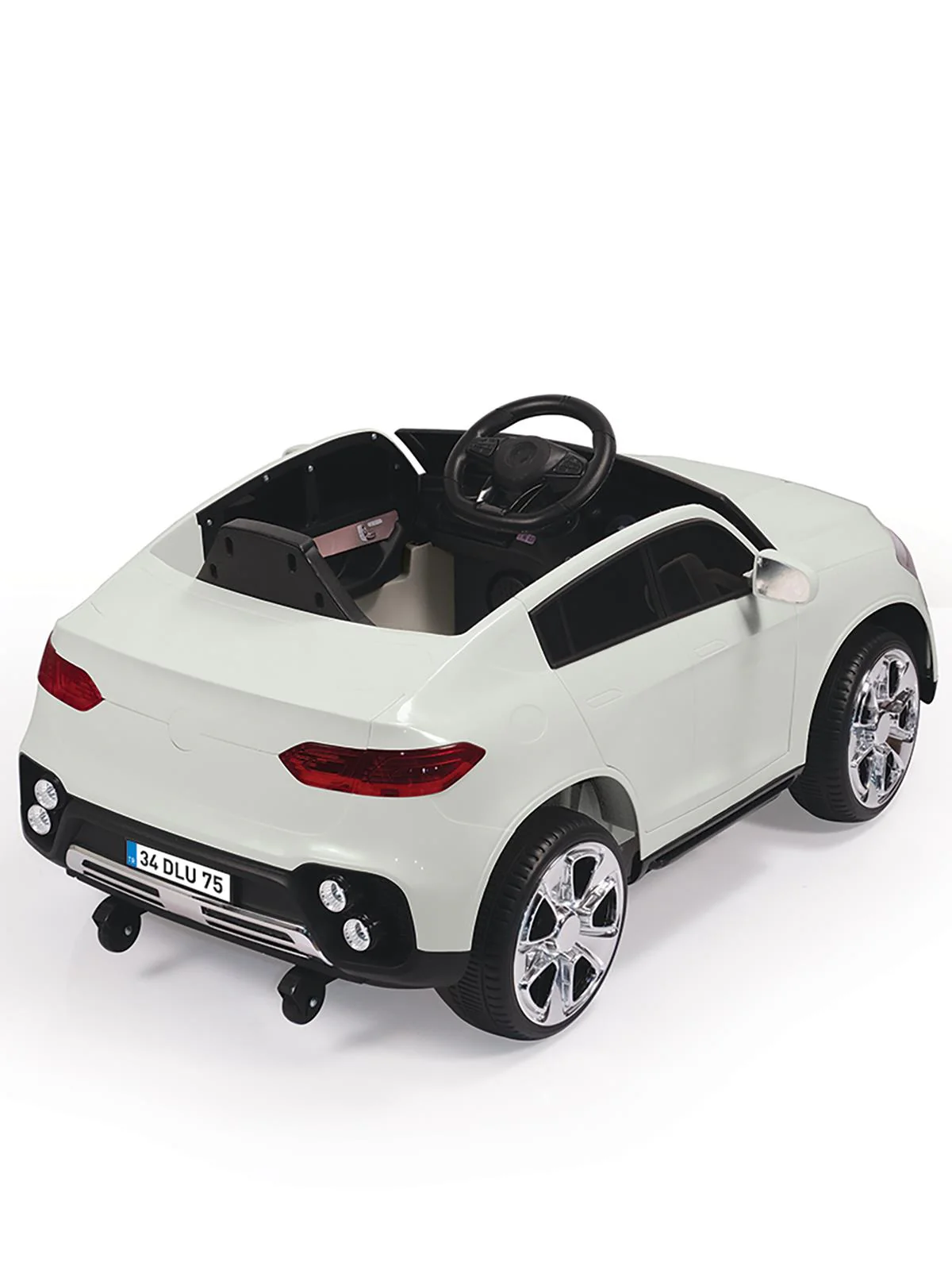 Dolu Oyuncak Grand SUV 12 Volt Uzaktan Kumandalı Akülü Araba - Beyaz - Image 4