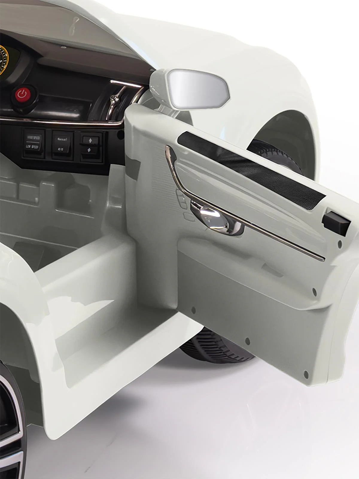 Dolu Grandex 12 Volt Uzaktan Kumandalı Akülü Araba - Beyaz - Image 7