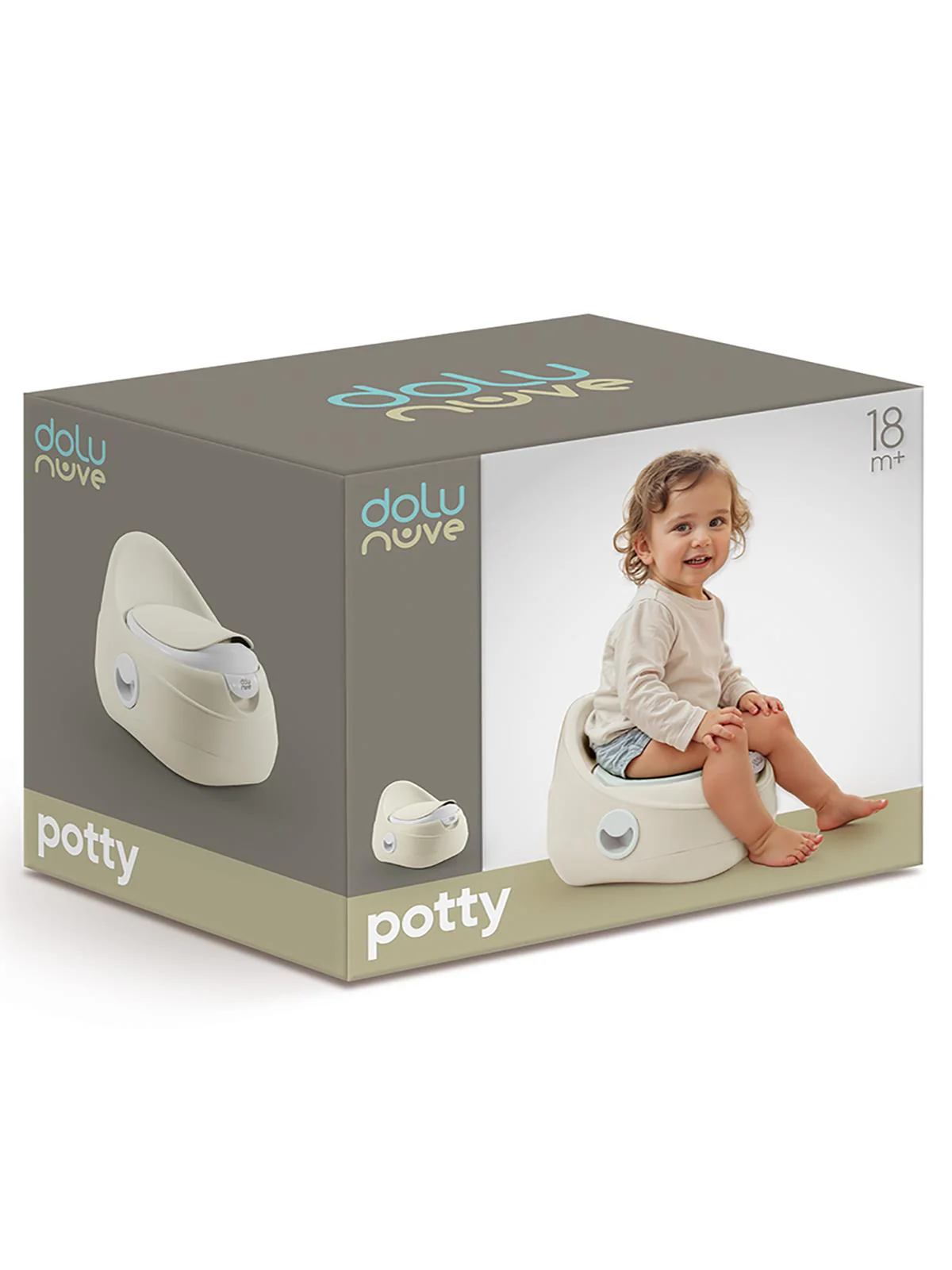 Dolu Nuve Potty - Bej - Image 2