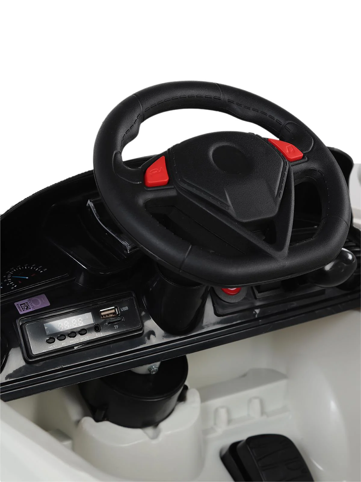 Dolu Oyuncak 12 Volt Sport Coupe - Bej - Image 14
