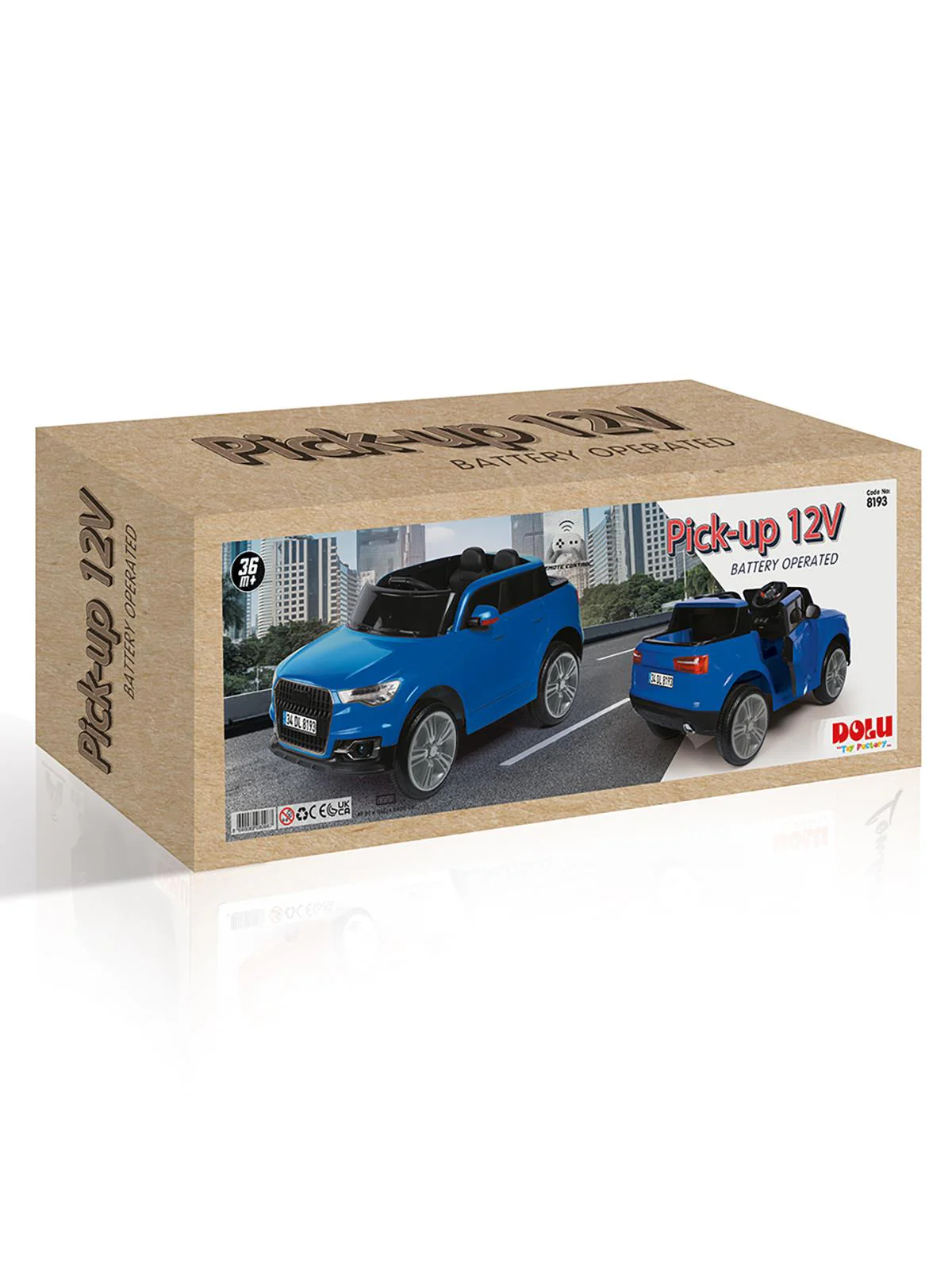 Dolu Pick-Up 12V Uzaktan Kumandalı Akülü Araba - Image 4