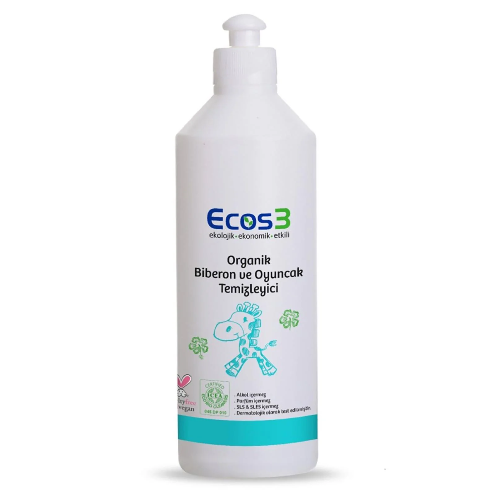Ecowell Organik Biberon ve Oyuncak Temizleyici 500 ml