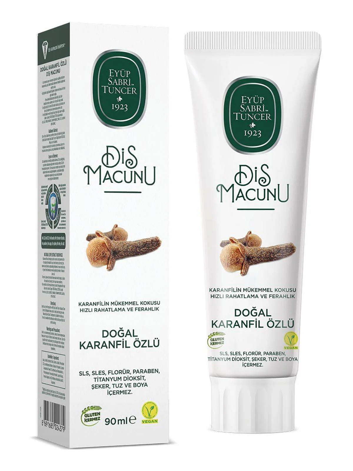 Eyüp Sabri Tuncer Doğal Karanfil Özlü Diş Macunu 75 Ml