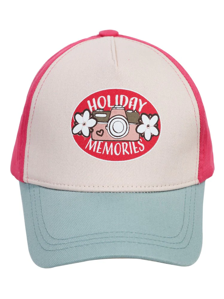 Kitti Foto 6-9 Yaş Kız Kep Şapka - Pembe - Image 2