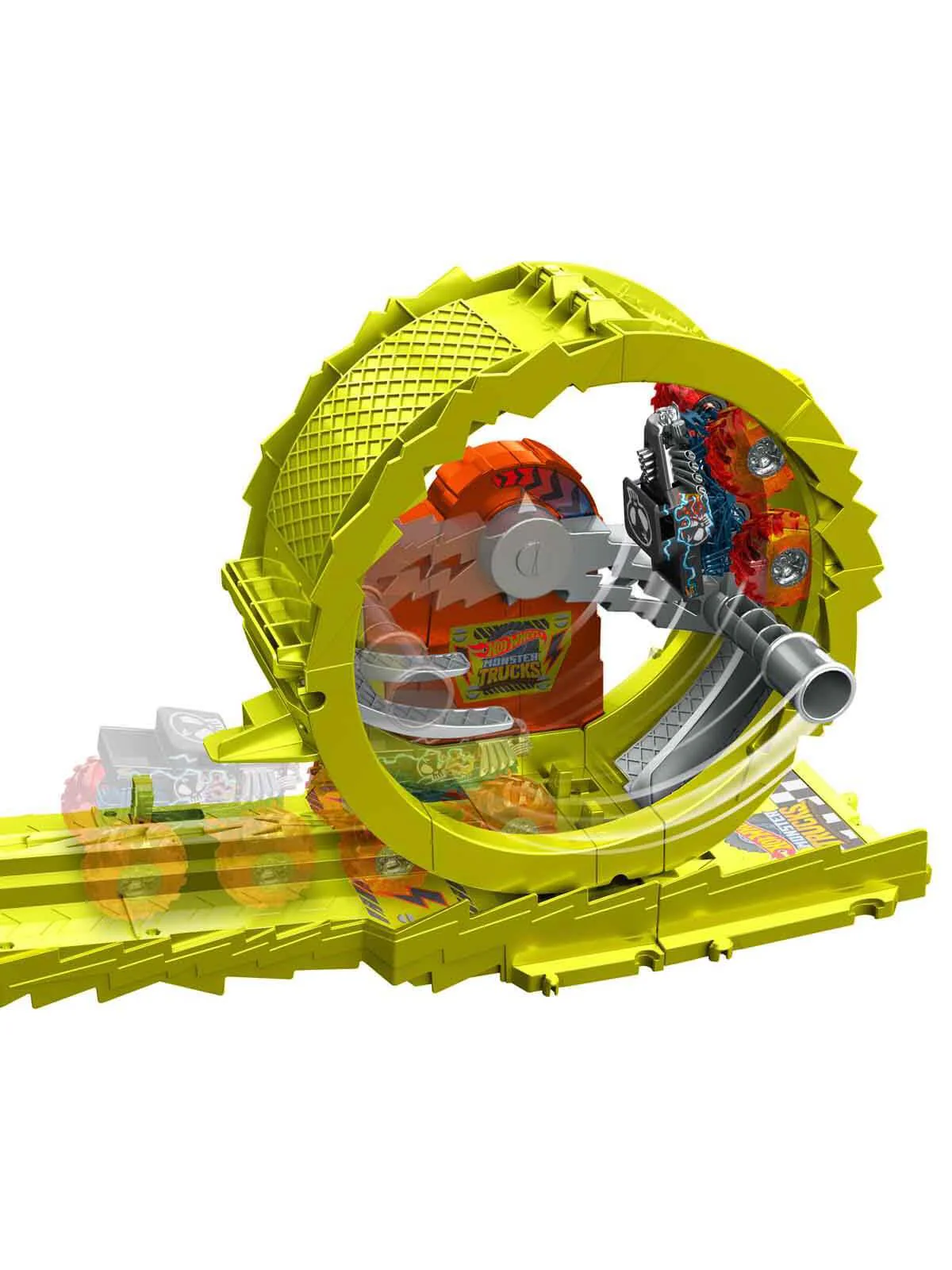 Hot Wheels Monster Trucks Power Smashers Oyun Seti - Image 3