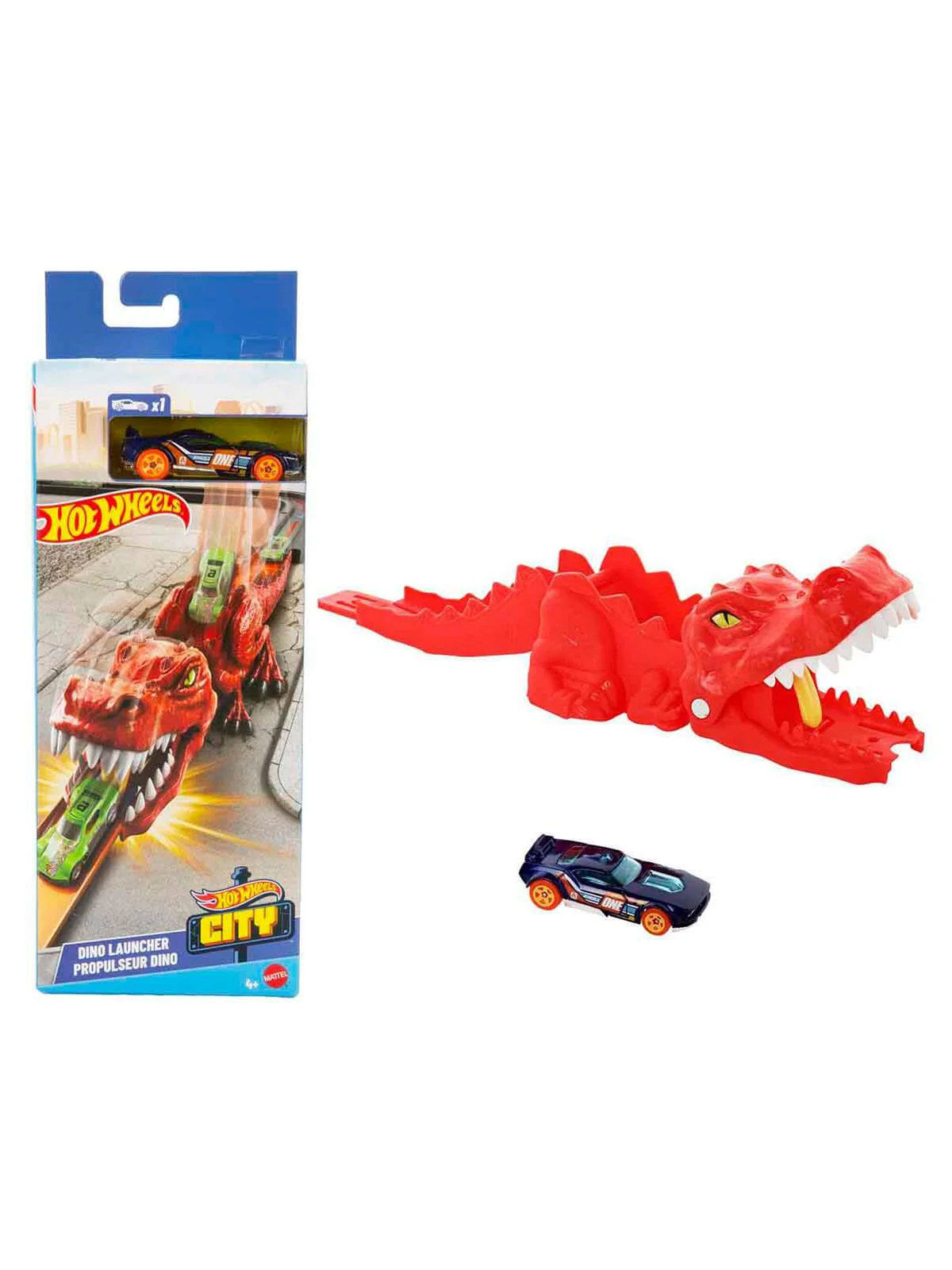 Hot Wheels Vahşi Fırlatıcılar Serisi - Kırmızı - Image 5