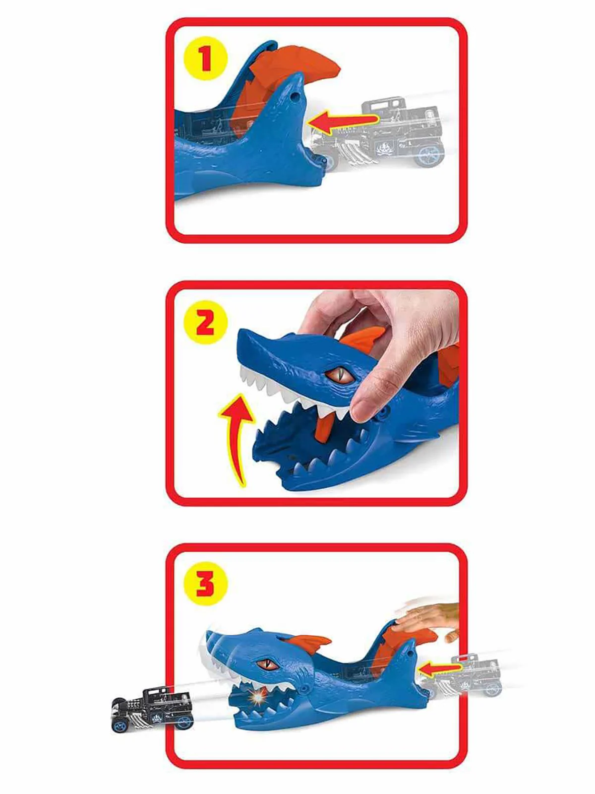 Hot Wheels Vahşi Fırlatıcılar Serisi - Mavi - Image 6