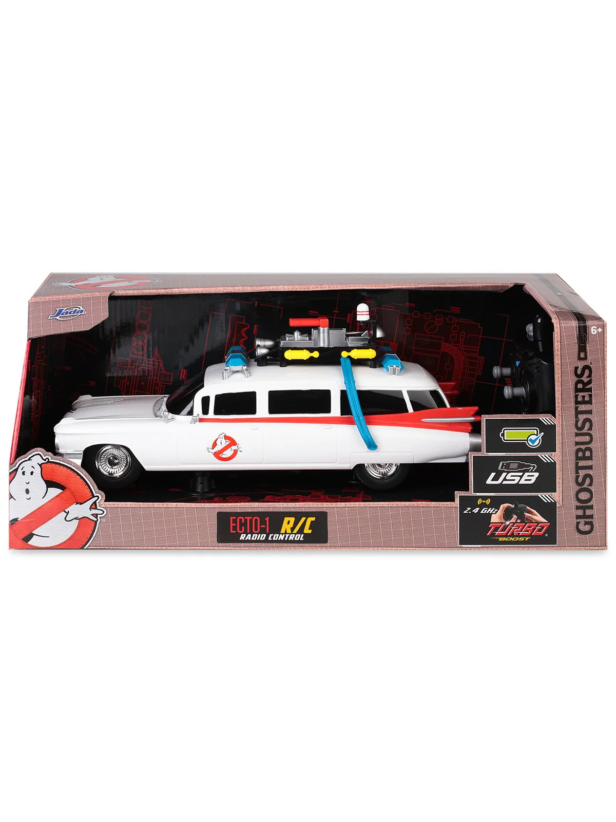 Jada Toys 1:16 Ghostbusters Ecto 2.4 Ghz Uzaktan Kumandalı Araba - Image 7