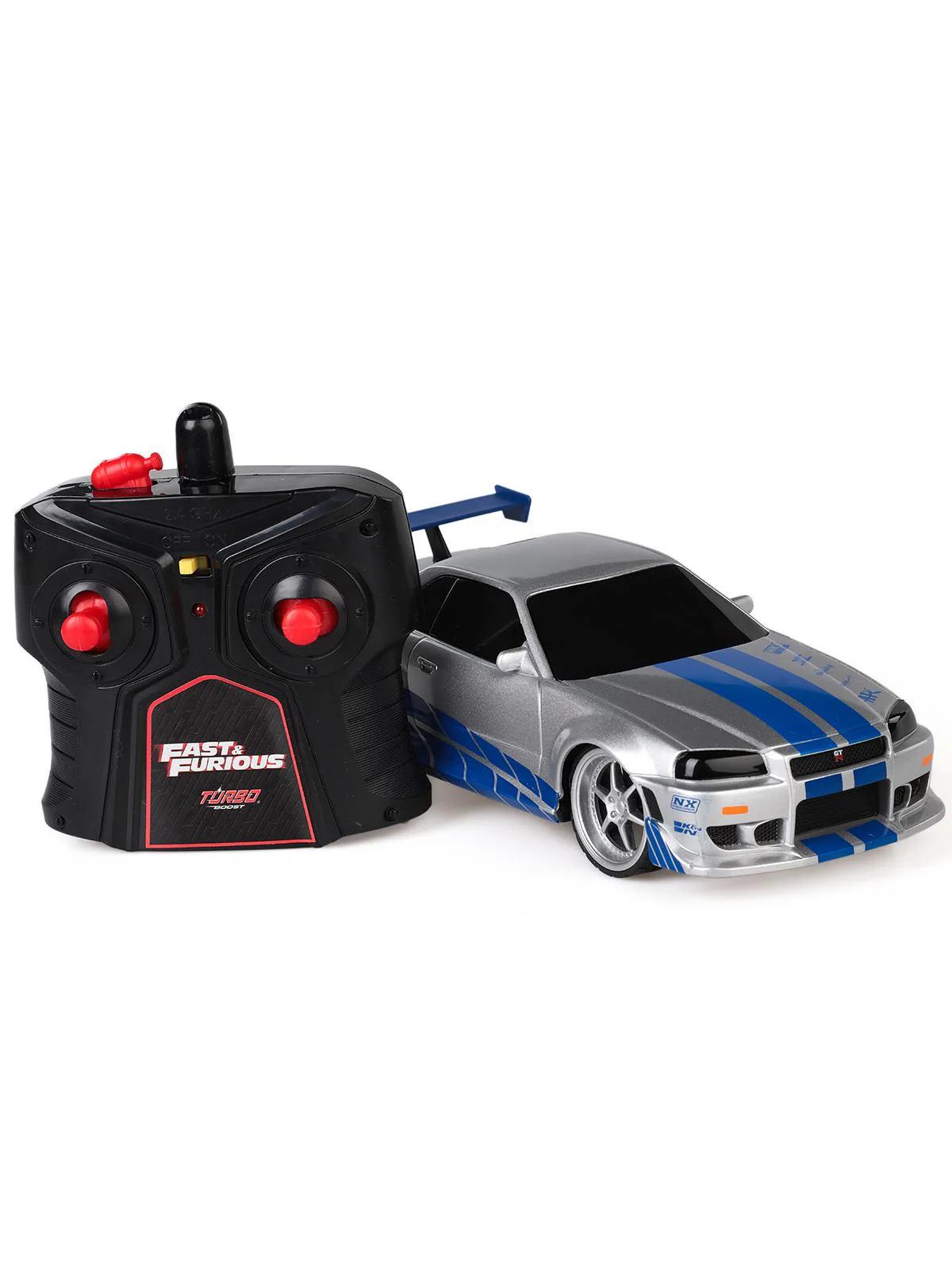 Jada Toys 1:24 Fast & Furious Nissan Skyline GTR Uzaktan Kumandalı Araba - Image 6
