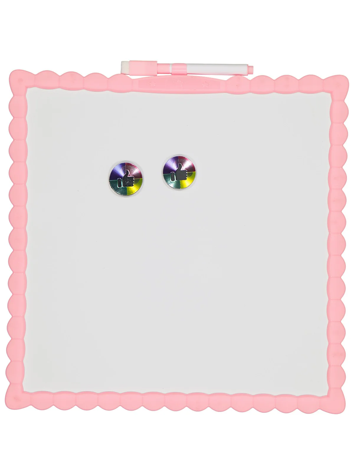 Mikro Magnetic Çift Taraflı Yazı Tahtası 29Cmx29Cm - Pembe - Image 2