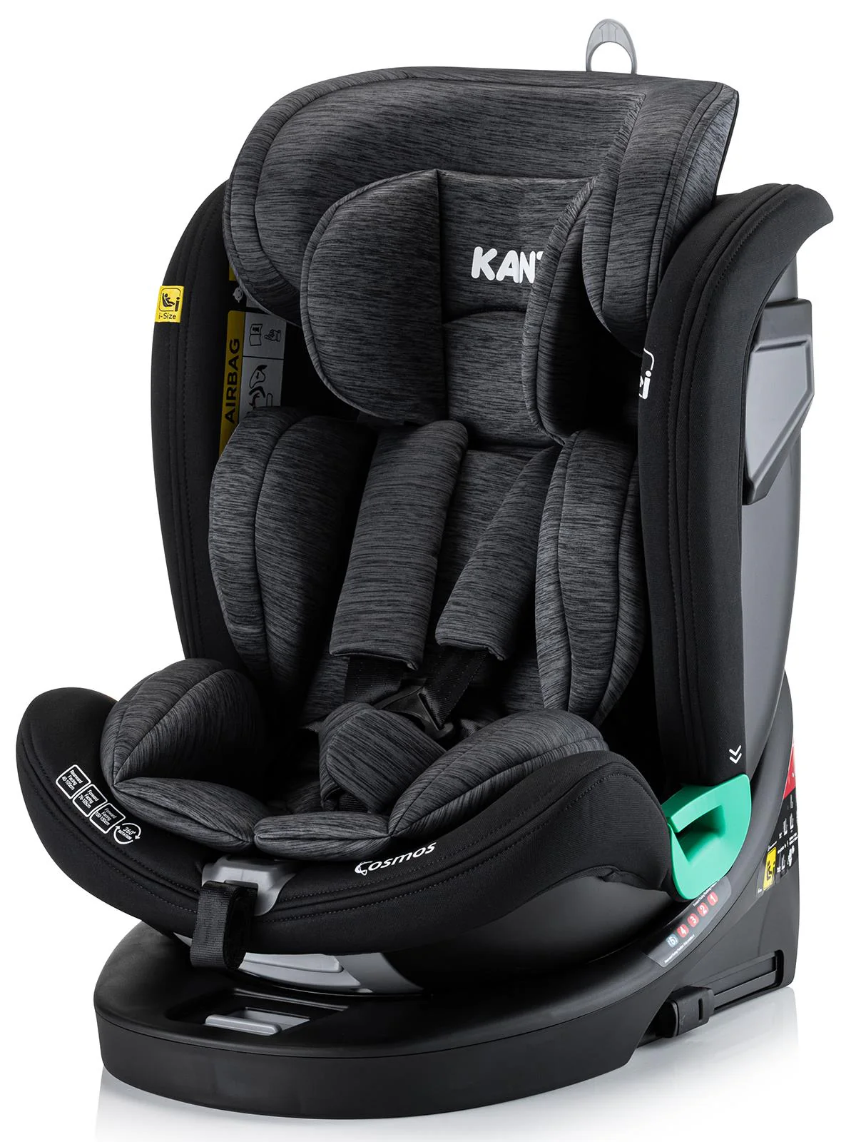 Kanz Cosmos I-Size Oto Koltuğu 0-36 Kg 360° - Siyah