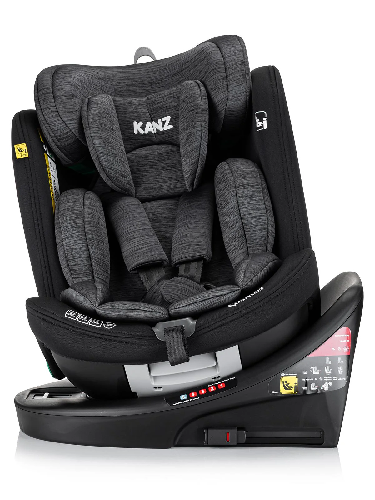 Kanz Cosmos I-Size Oto Koltuğu 0-36 Kg 360° - Siyah - Image 4