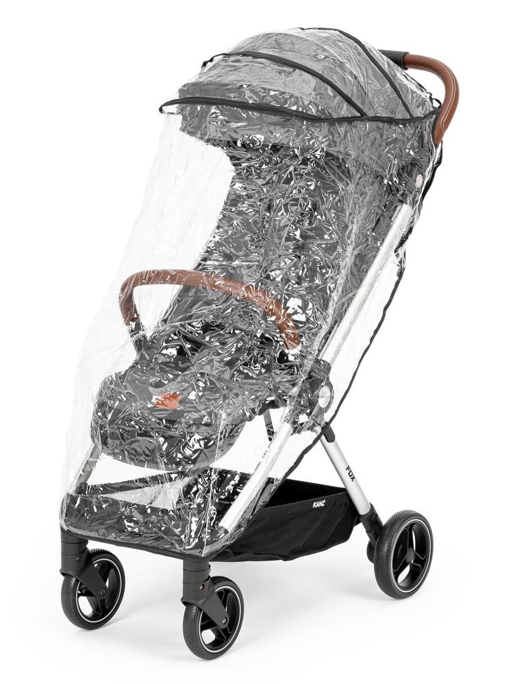 Kanz Fox Kabin Boy Bebek Arabası - Gri - Image 16
