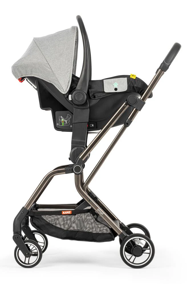 Kanz Smart Travel Sistem Bebek Arabası - Gri - Image 14