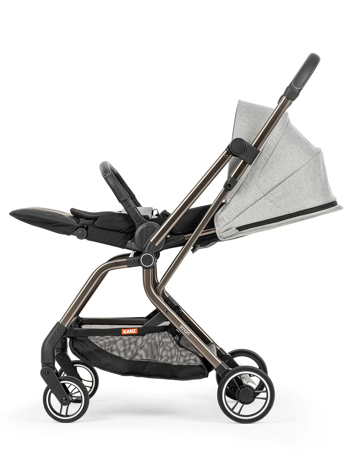 Kanz Smart Travel Sistem Bebek Arabası - Gri - Image 60
