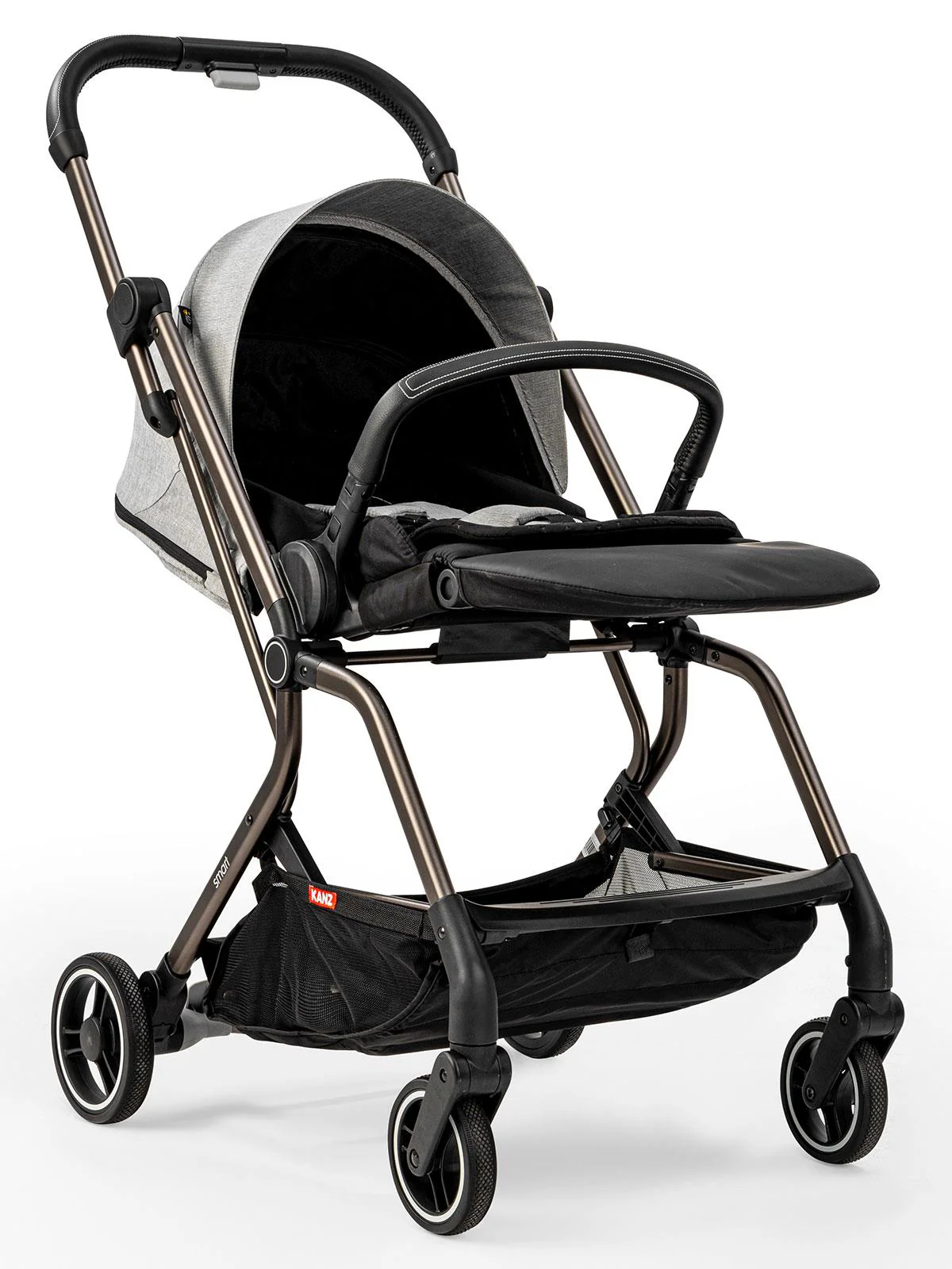 Kanz Smart Travel Sistem Bebek Arabası - Gri - Image 73