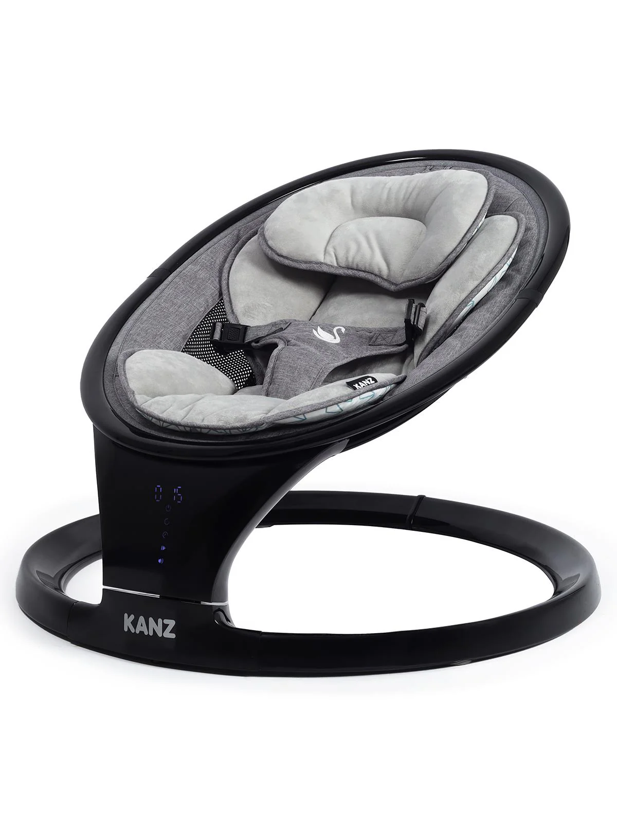 Kanz Swan Elektrikli Ana Kucağı - Siyah - Image 14