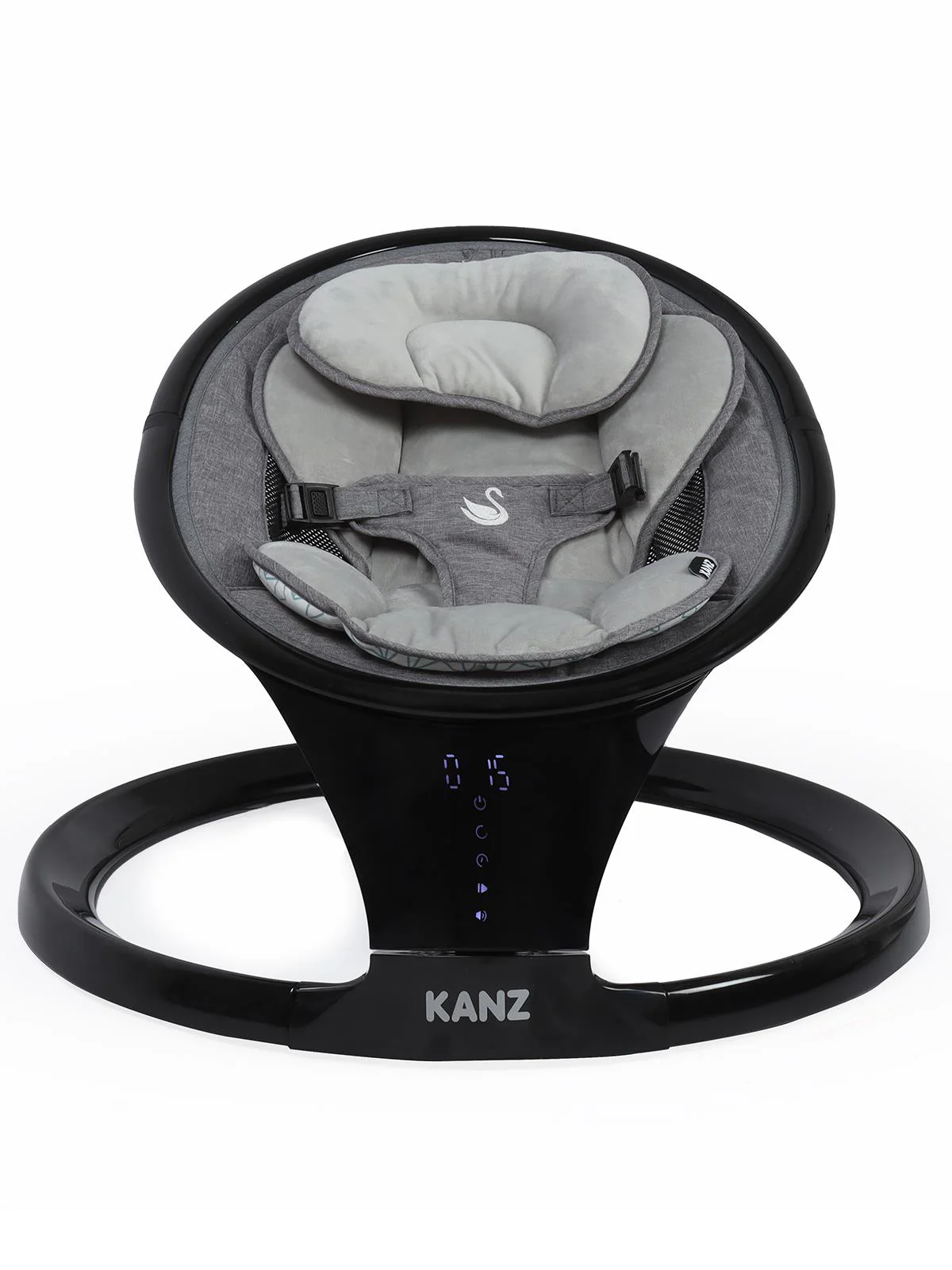 Kanz Swan Elektrikli Ana Kucağı - Siyah - Image 16