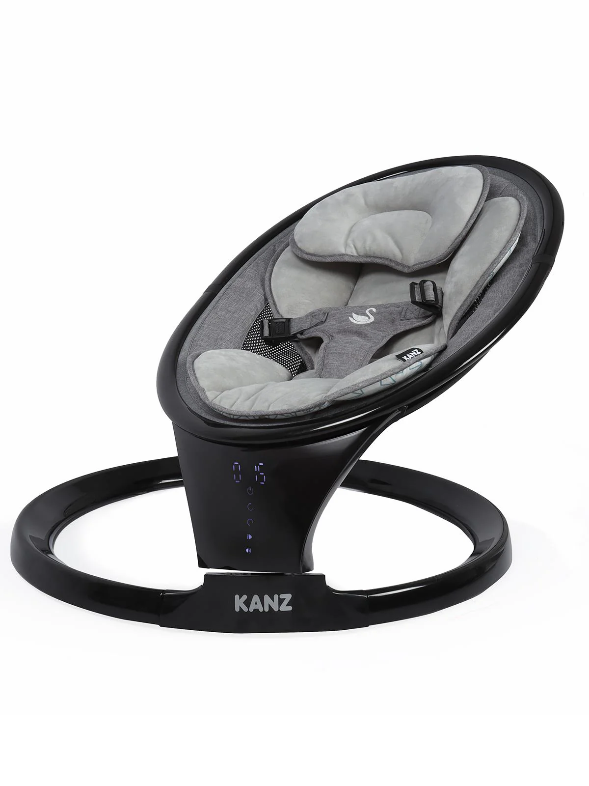Kanz Swan Elektrikli Ana Kucağı - Siyah - Image 17