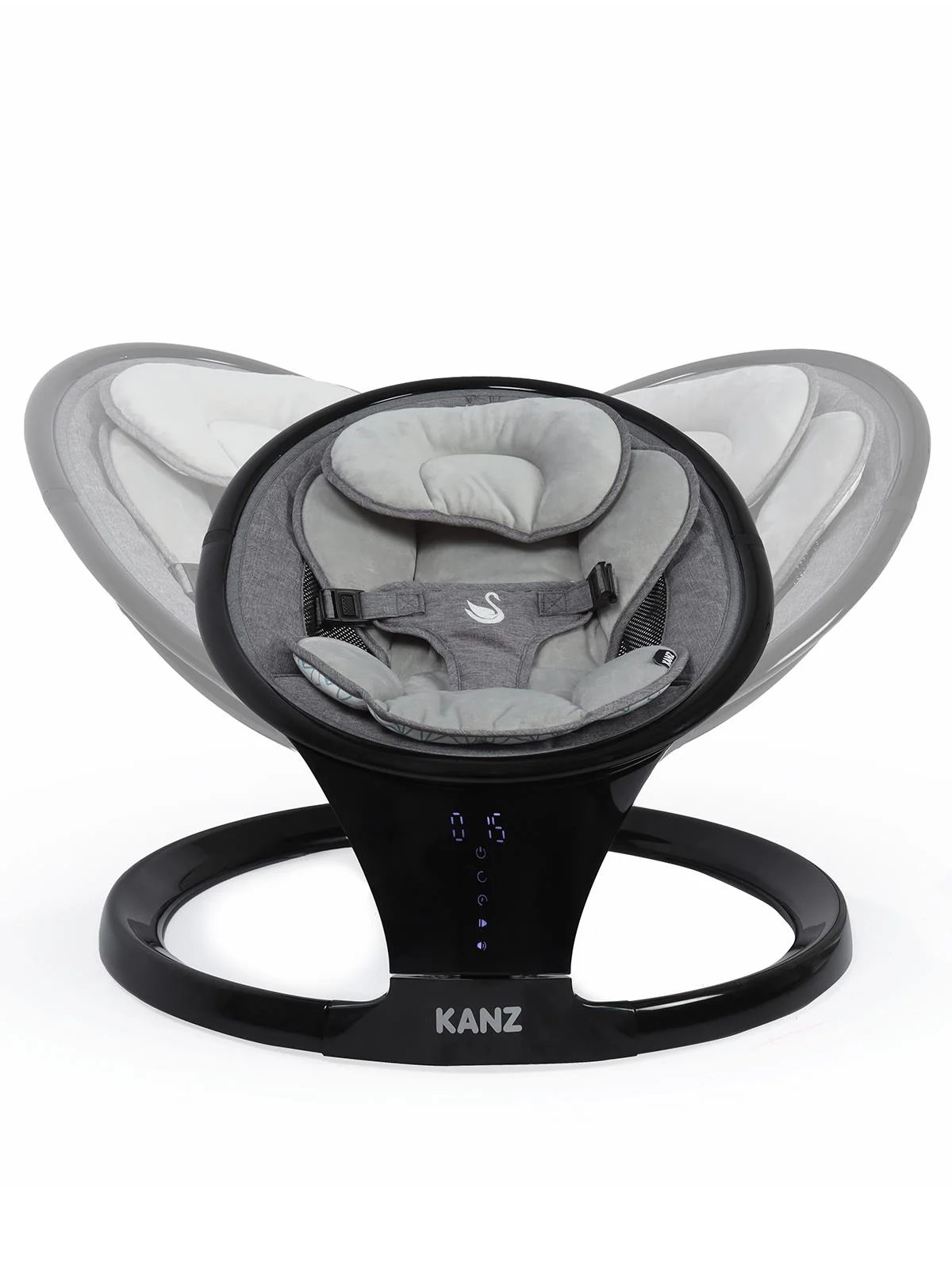Kanz Swan Elektrikli Ana Kucağı - Siyah - Image 19