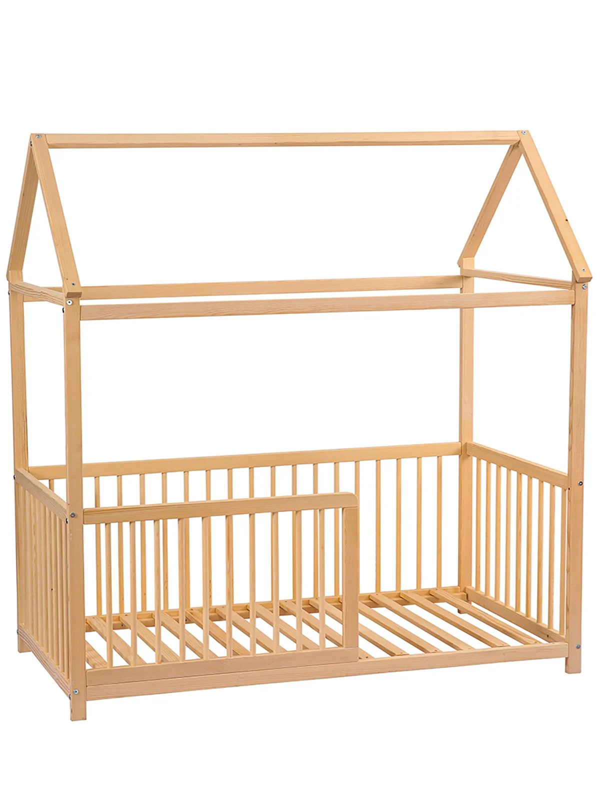 Kukka Doğal Ahşap Montessori Yatak 70x140 cm - Image 3