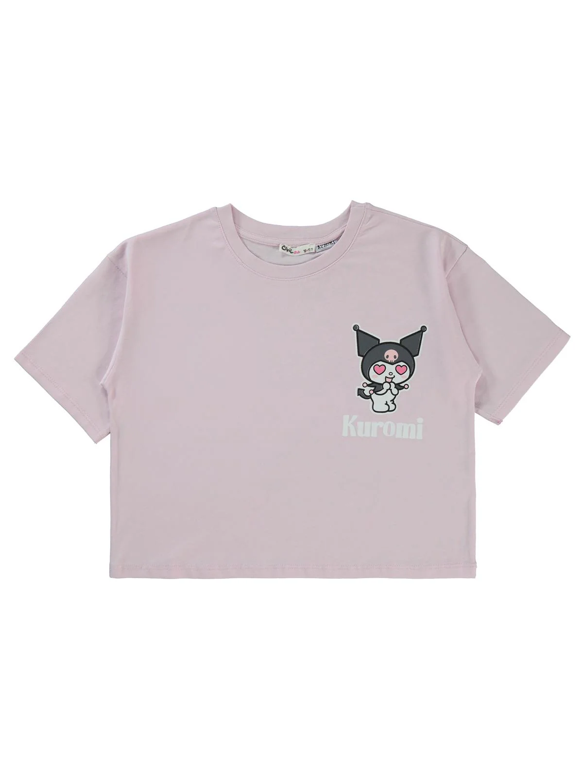 Kuromi 10-13 Yaş Tişört - Lila - Image 3