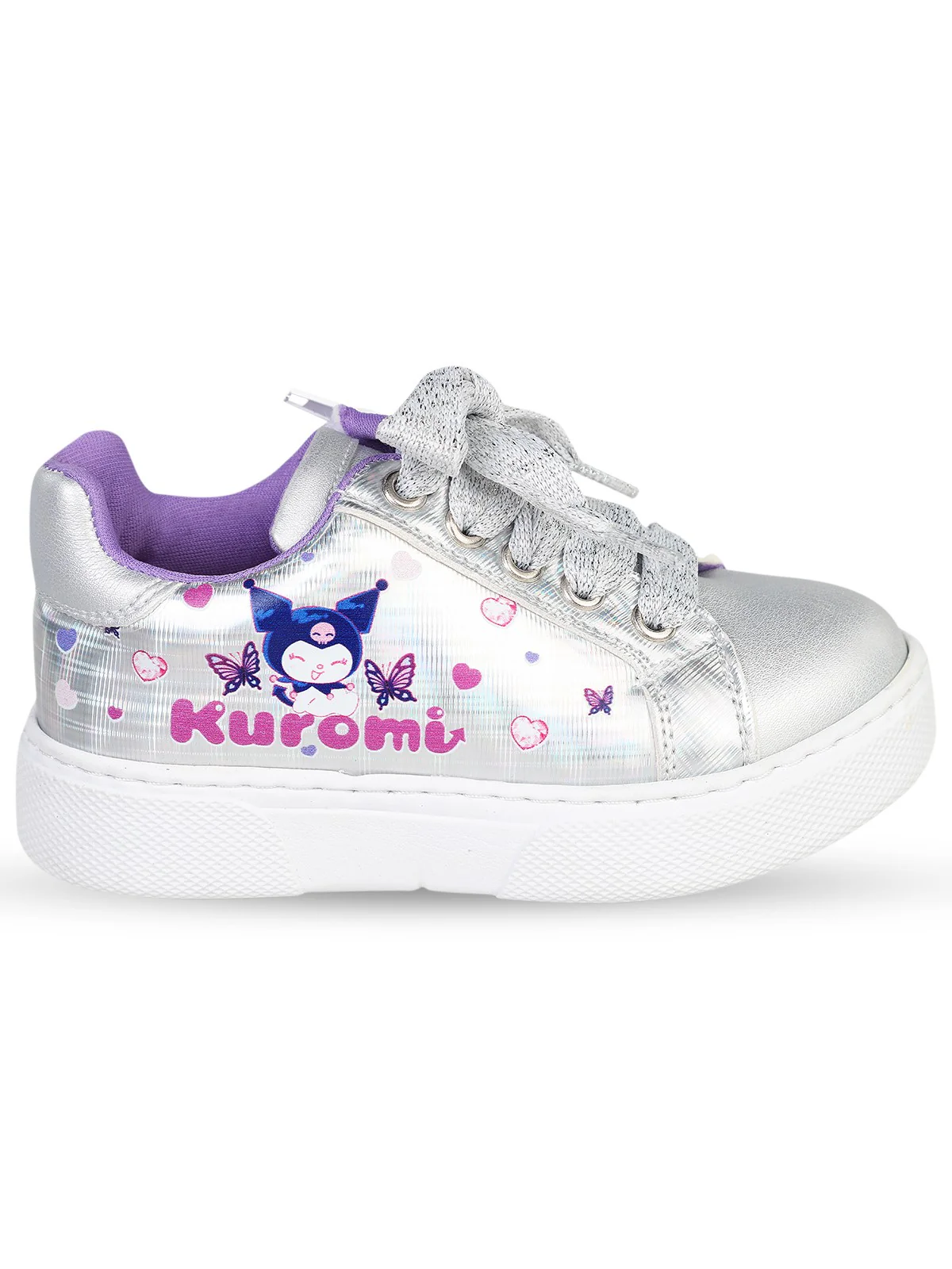 Kuromi 32-35 Numara Spor Ayakkabı - Gri