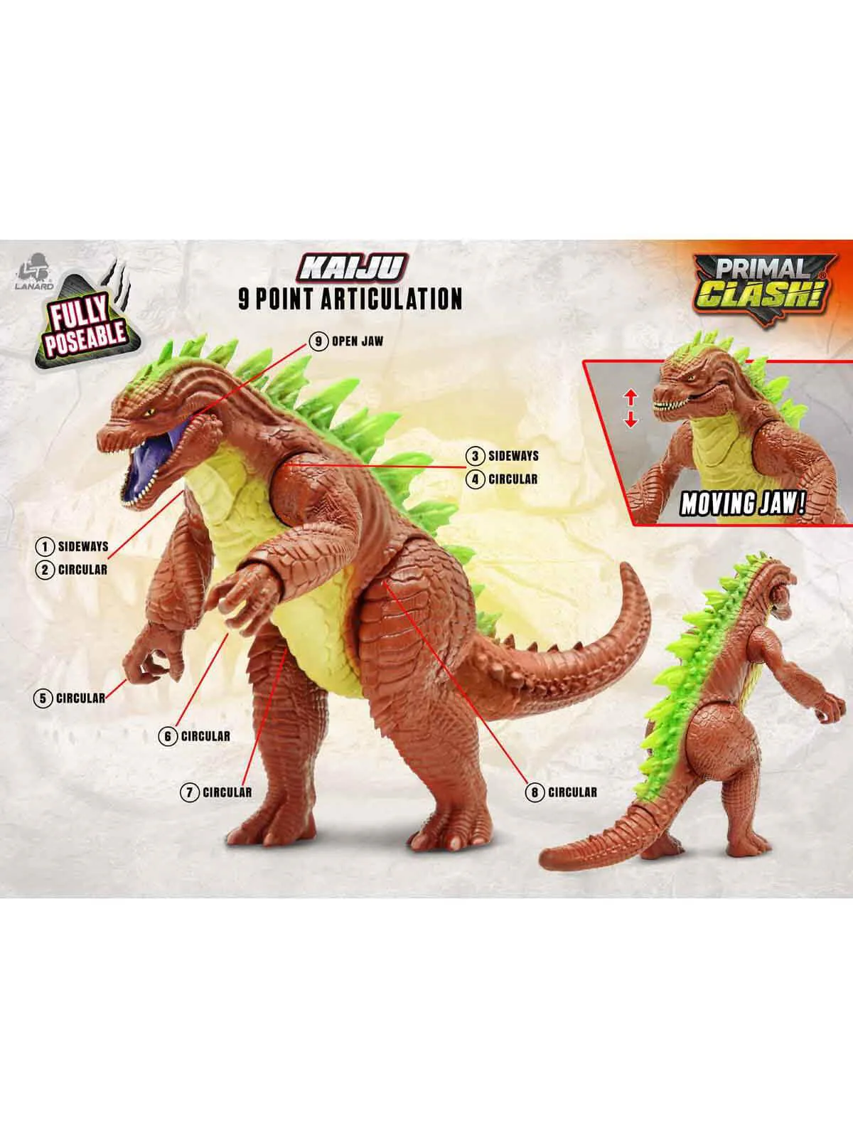 Lanard Toys Figür Dinozor Epıc Mega Monster Kaıju - Image 2
