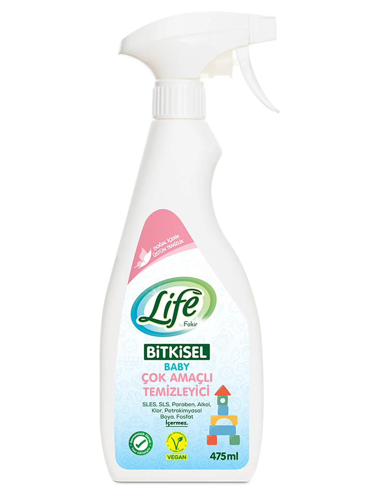 Fakir Bitkisel Bebek Çok Amaçlı Temizleyici 475 Ml