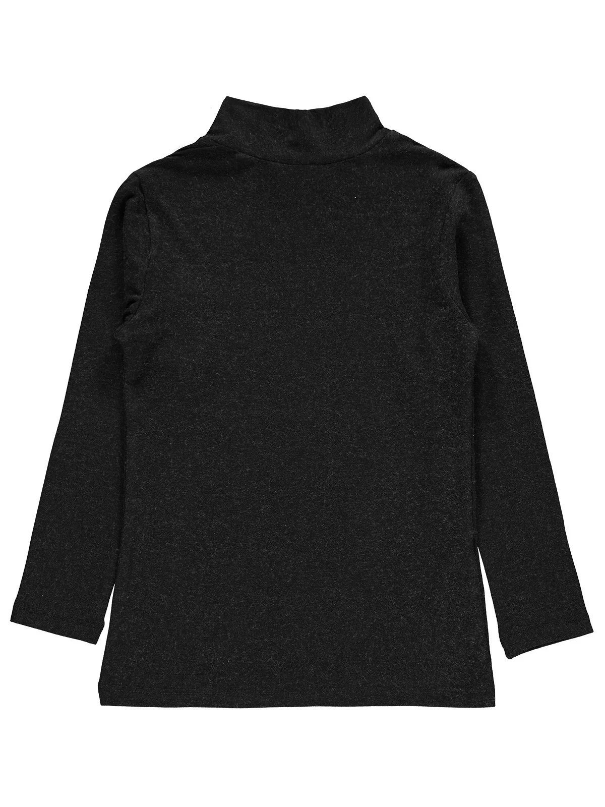 Lovetti Sanko Yarım Balıkçı Uzun Kol 5-8 Yaş Sweatshirt - Kahverengi