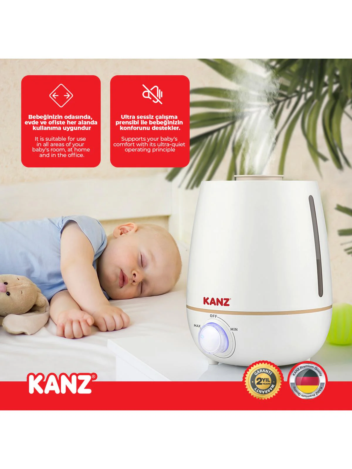 Kanz Manuel Üstten Doldurmalı Buhar Makinesi - Image 3