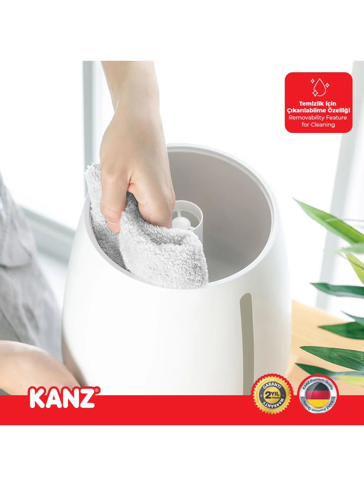 Kanz Manuel Üstten Doldurmalı Buhar Makinesi - Image 5