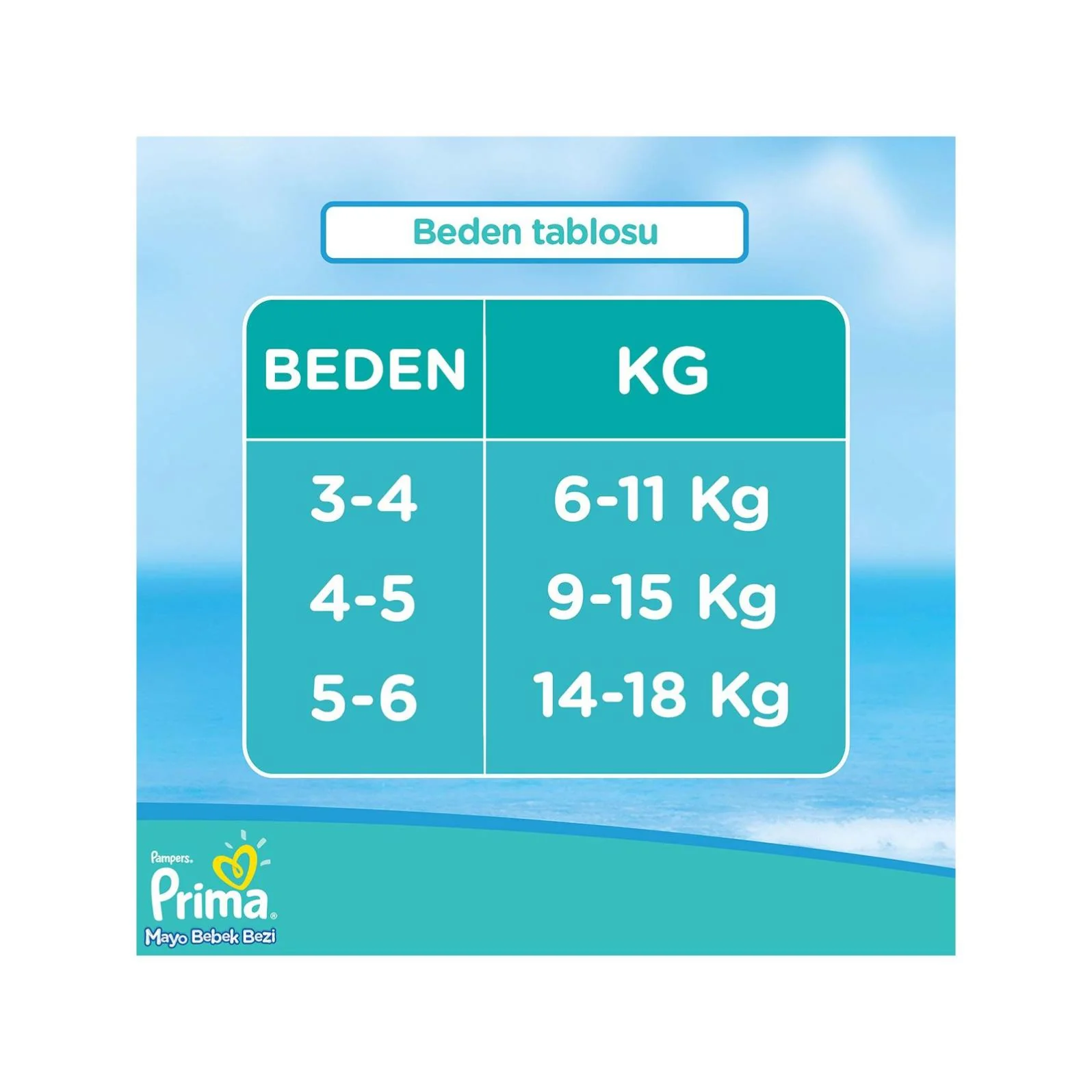 Prima Mayo Bebek Bezi 5-6 Beden 10 Adet - Image 9
