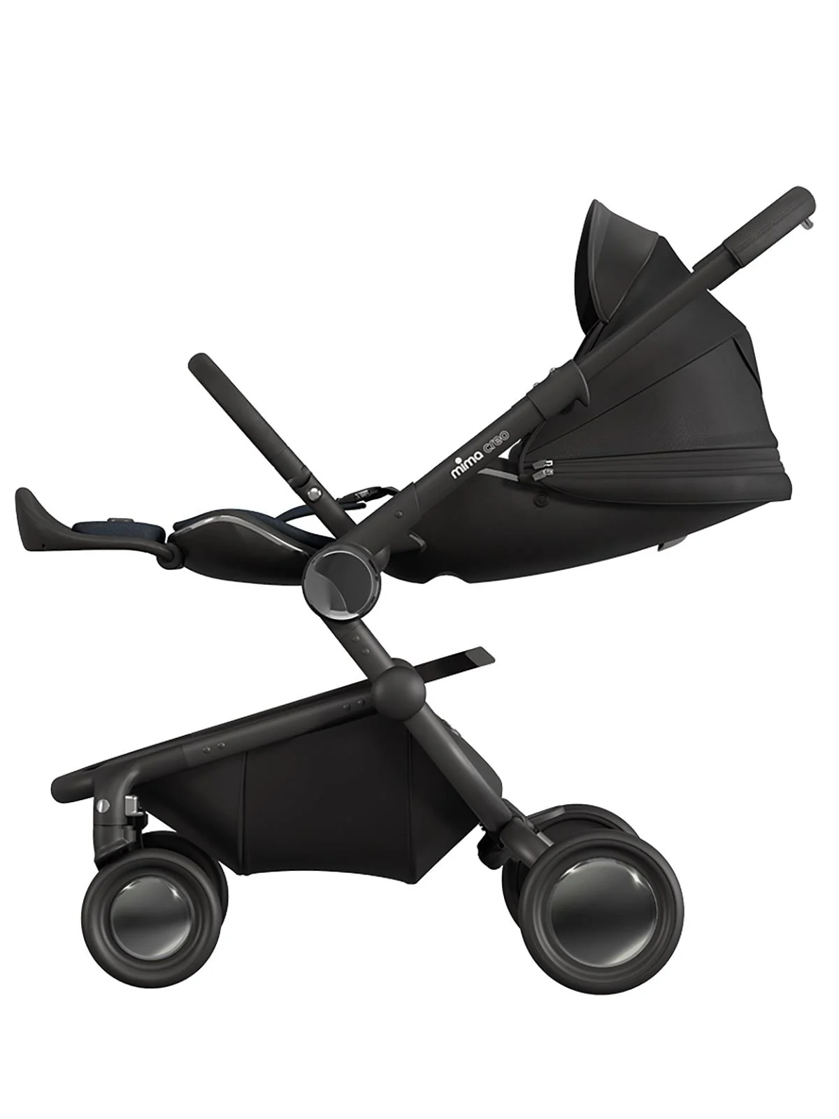 Mima Creo Bebek Arabası - Siyah - Image 11
