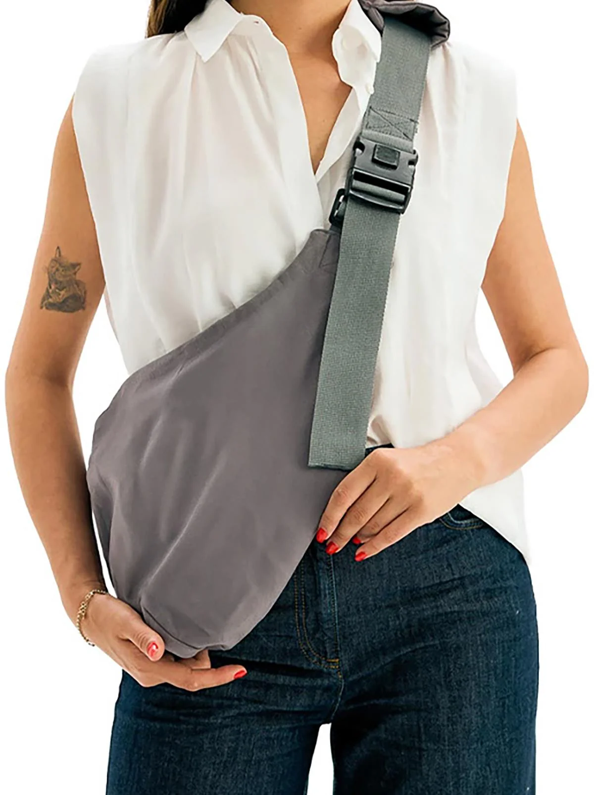 Miniboni Yan Sling - Gri - Image 7