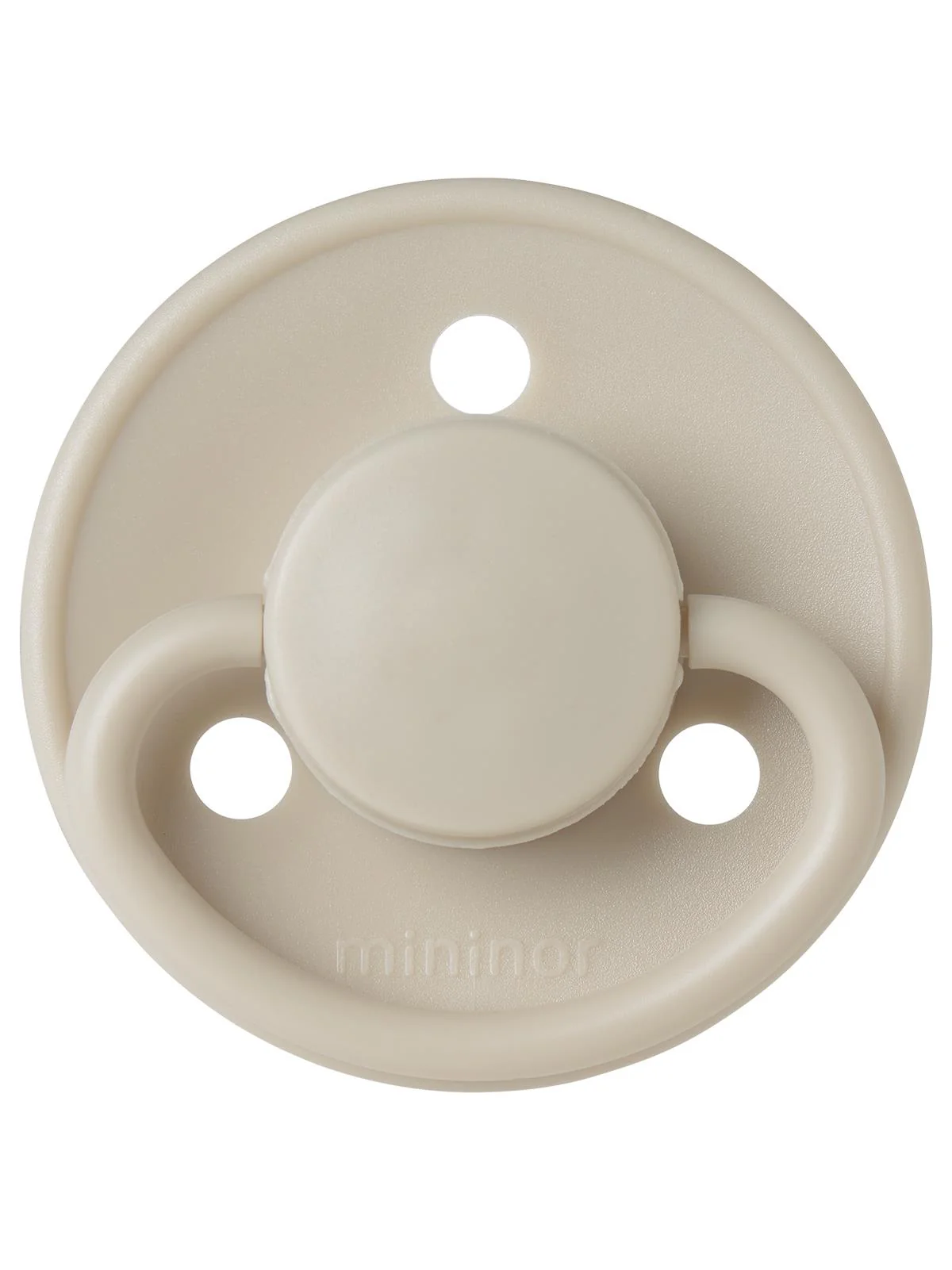 Mininor Silikon Emzik 0+ Ay - Cloudy Morning - Bej - Image 2