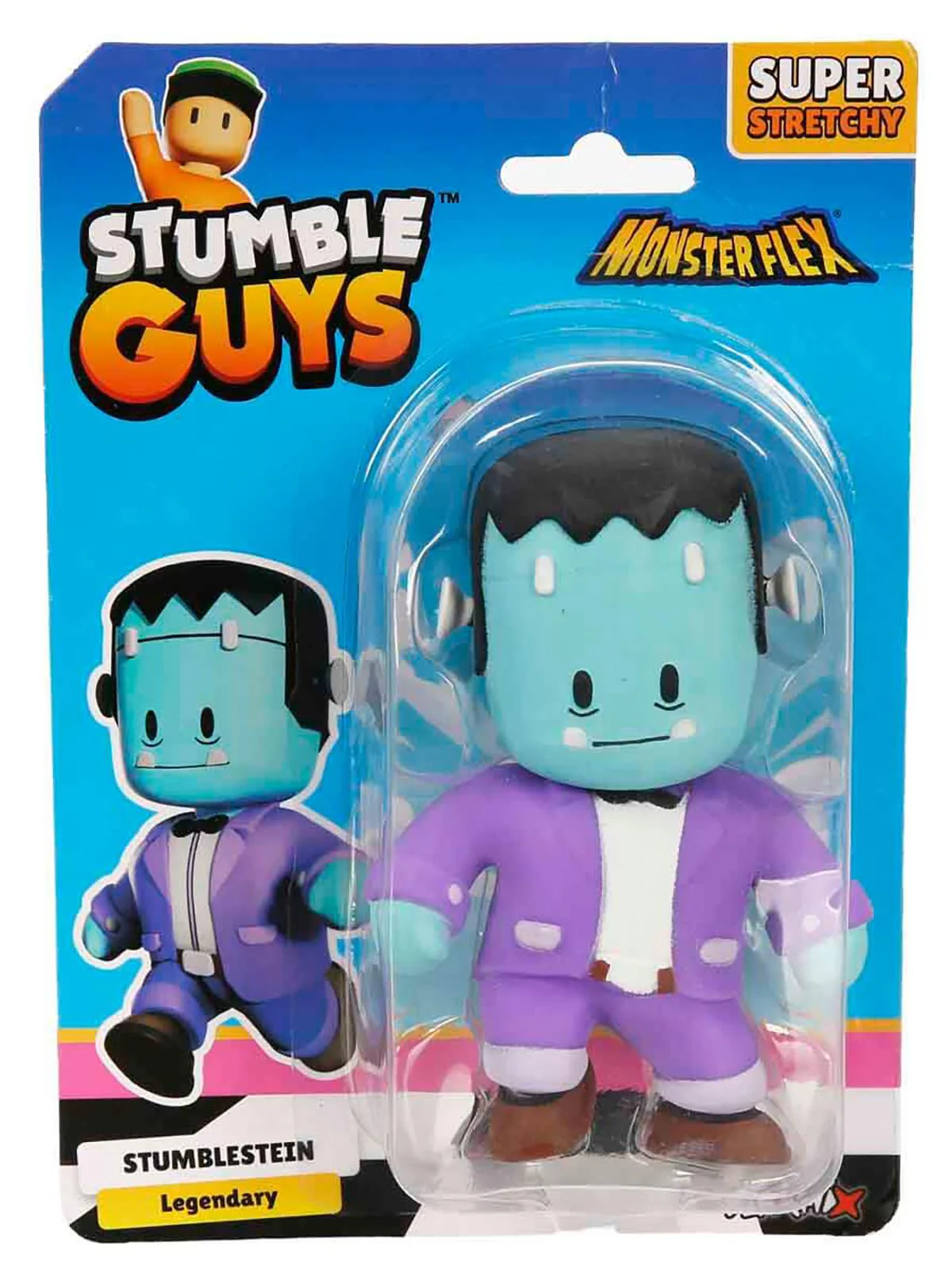 Monster Flex Stumble Guys Super Stretch Figür - Mavi - Image 3