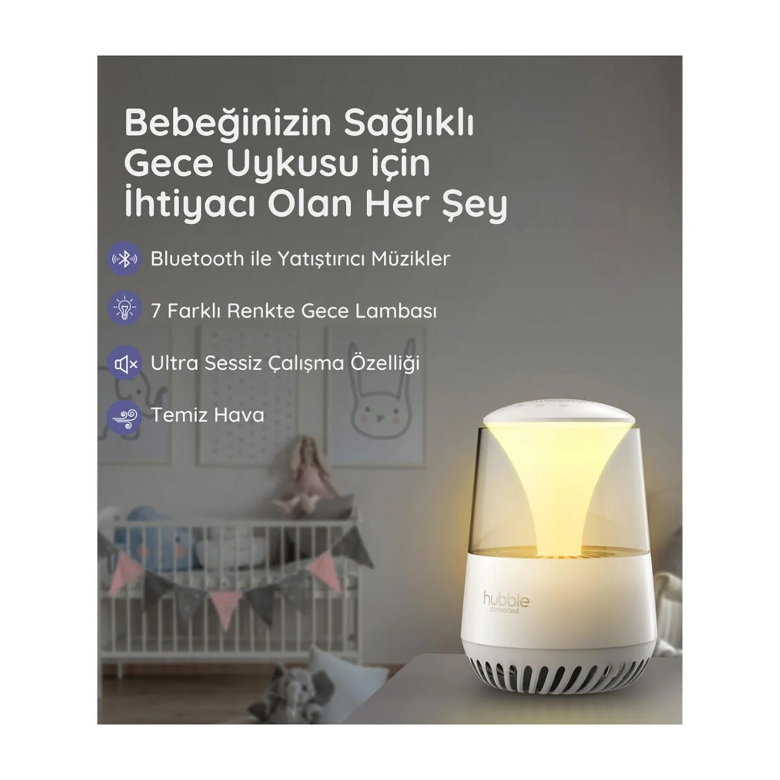Hubble Pure Hava Temizleme ve Media Player - Image 10